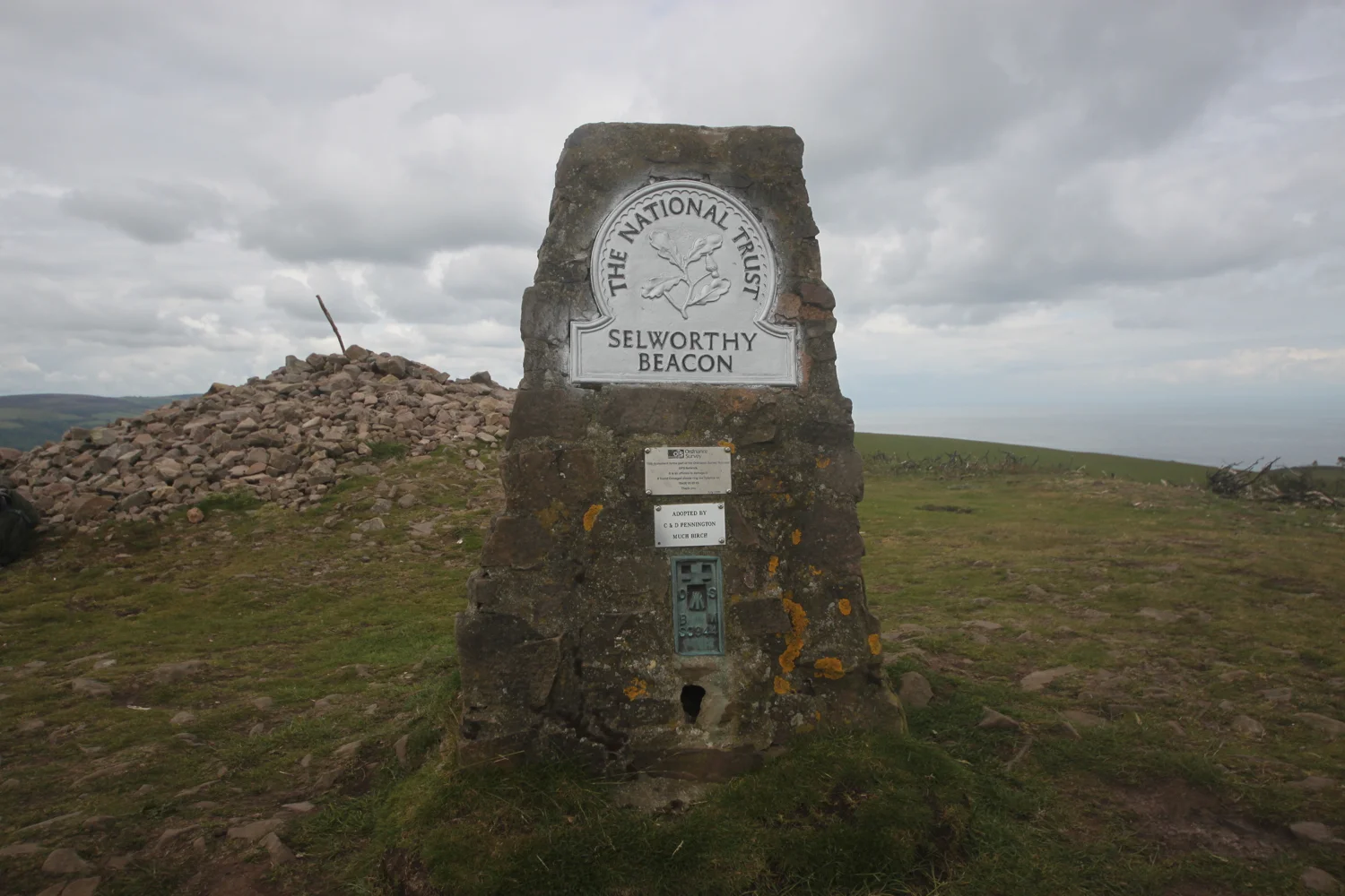 selworthy beacon trig point