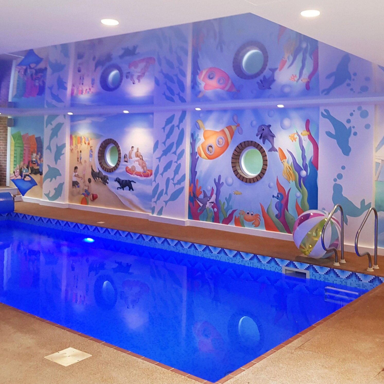 Poolside Mural  (Copy) (Copy)