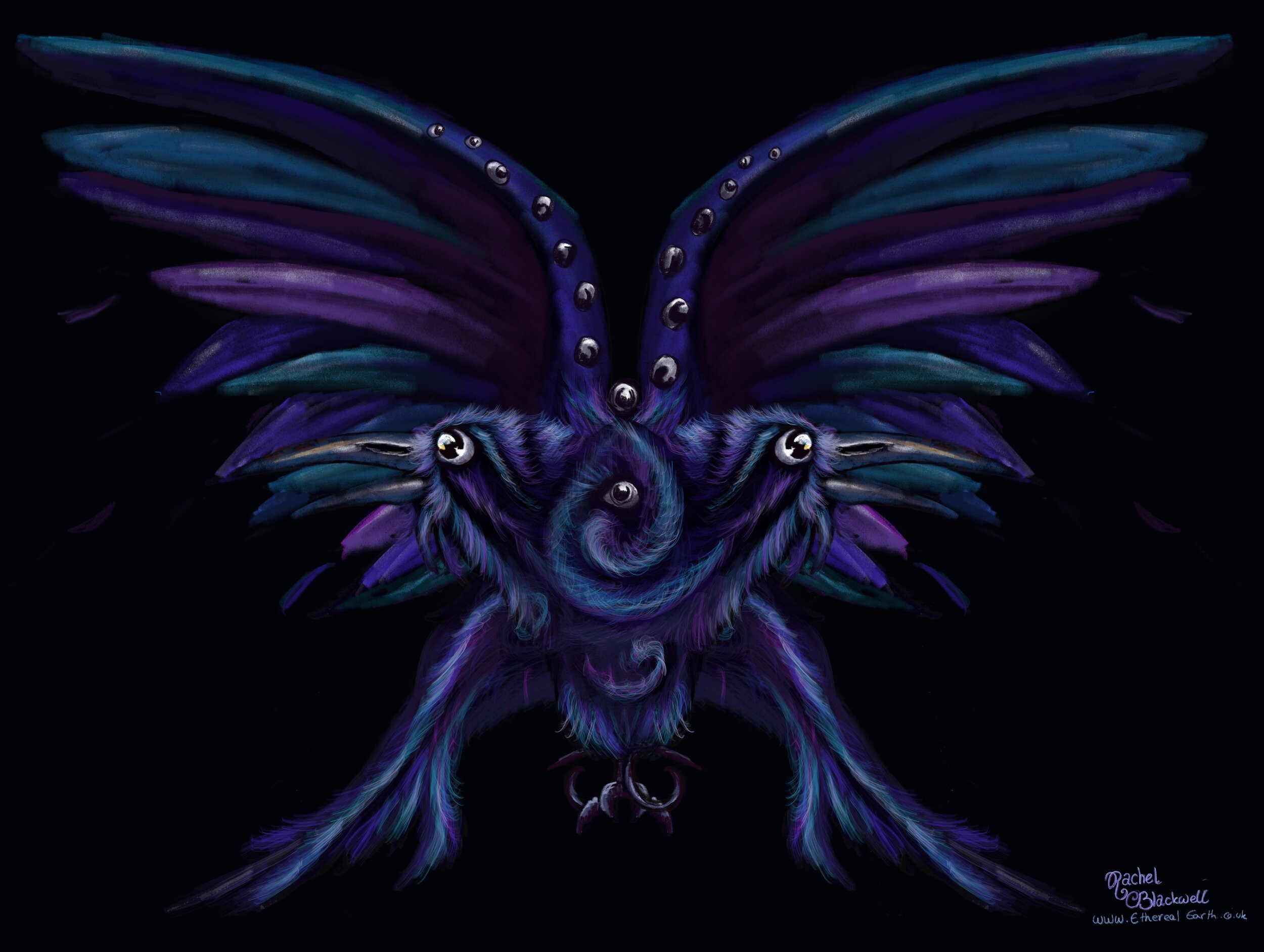 Biblically Innacurate Raven Angel