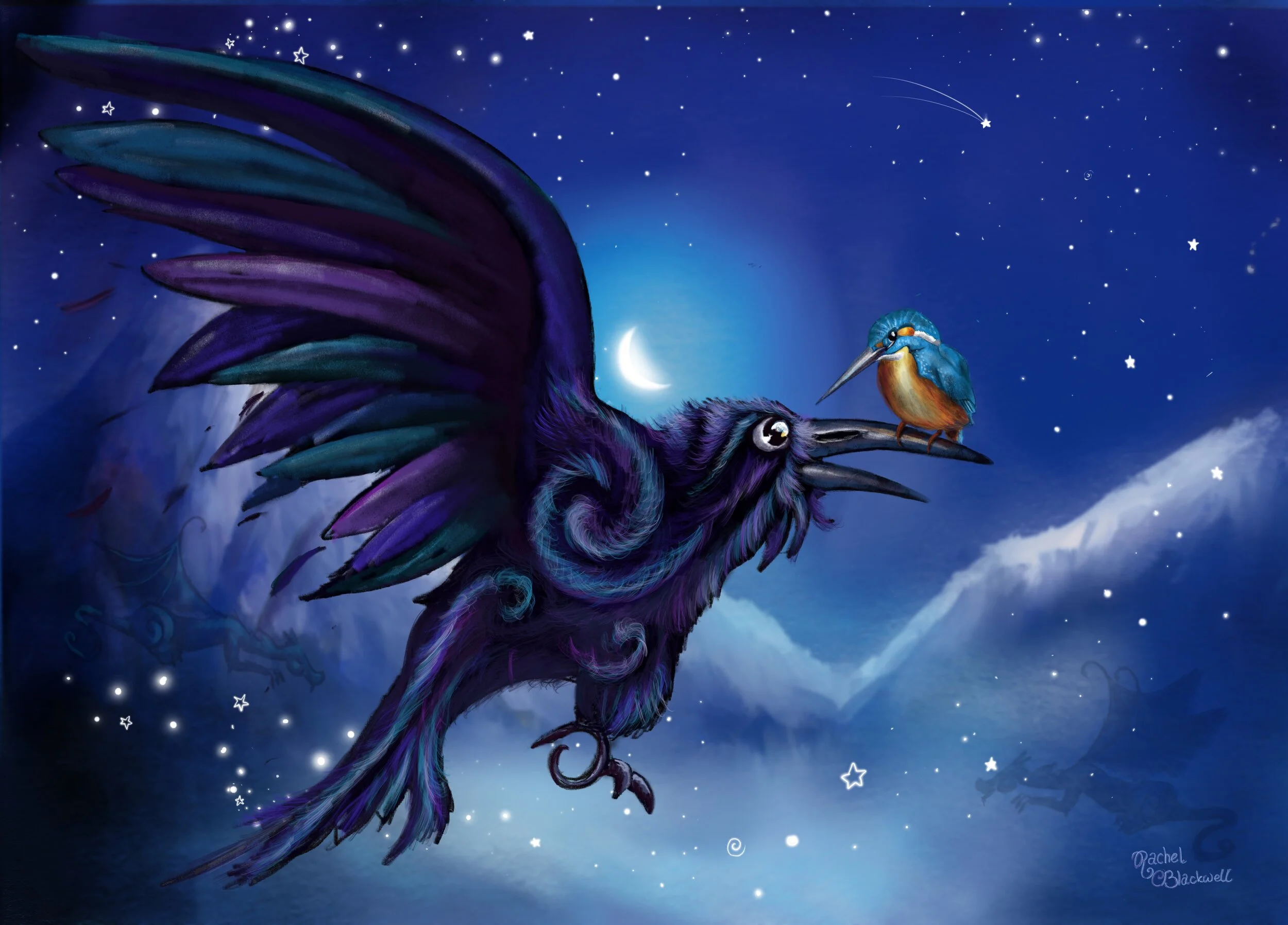 The Raven and The Kingfisher