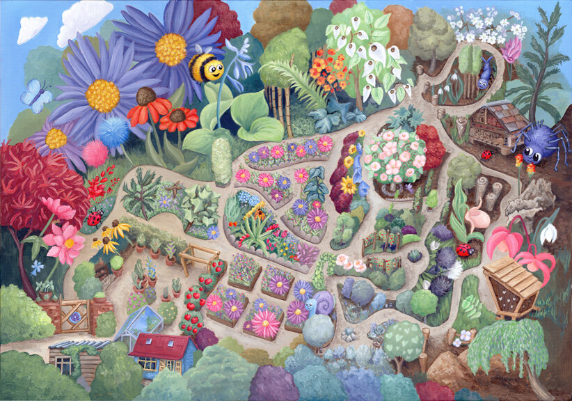 The Picton Garden map