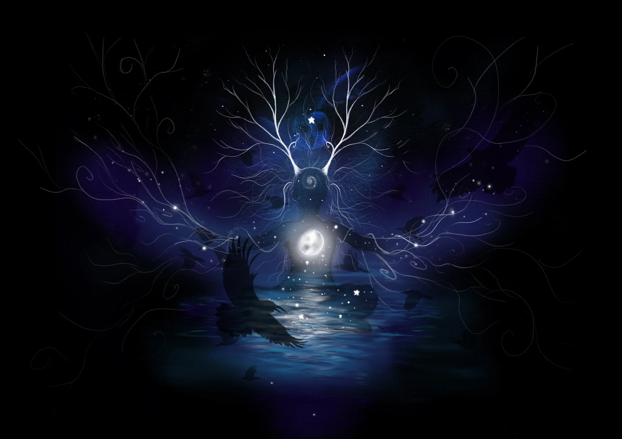 Melting into infinity