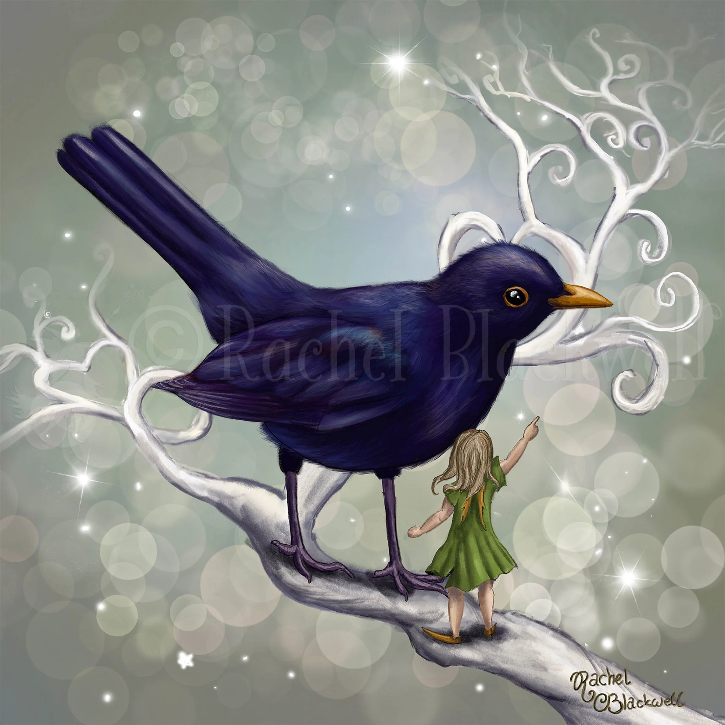 The Fairy and the Blackbird -wm.jpg