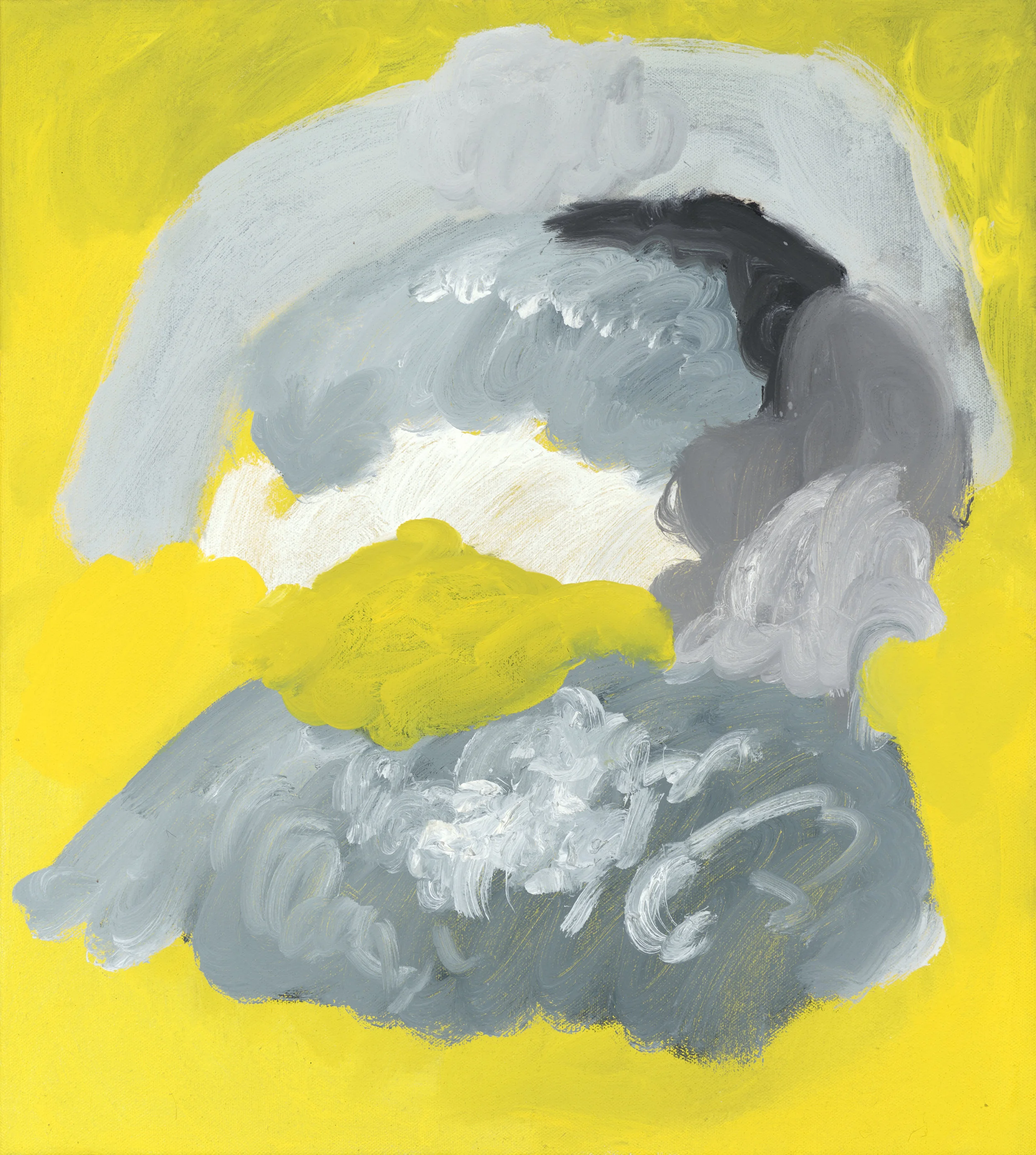 Eleanor Louise Butt, ‘Lucent movements #1’, oil on canvas, 2017, 46 x 41cm. Photo by Matthew Stanton.