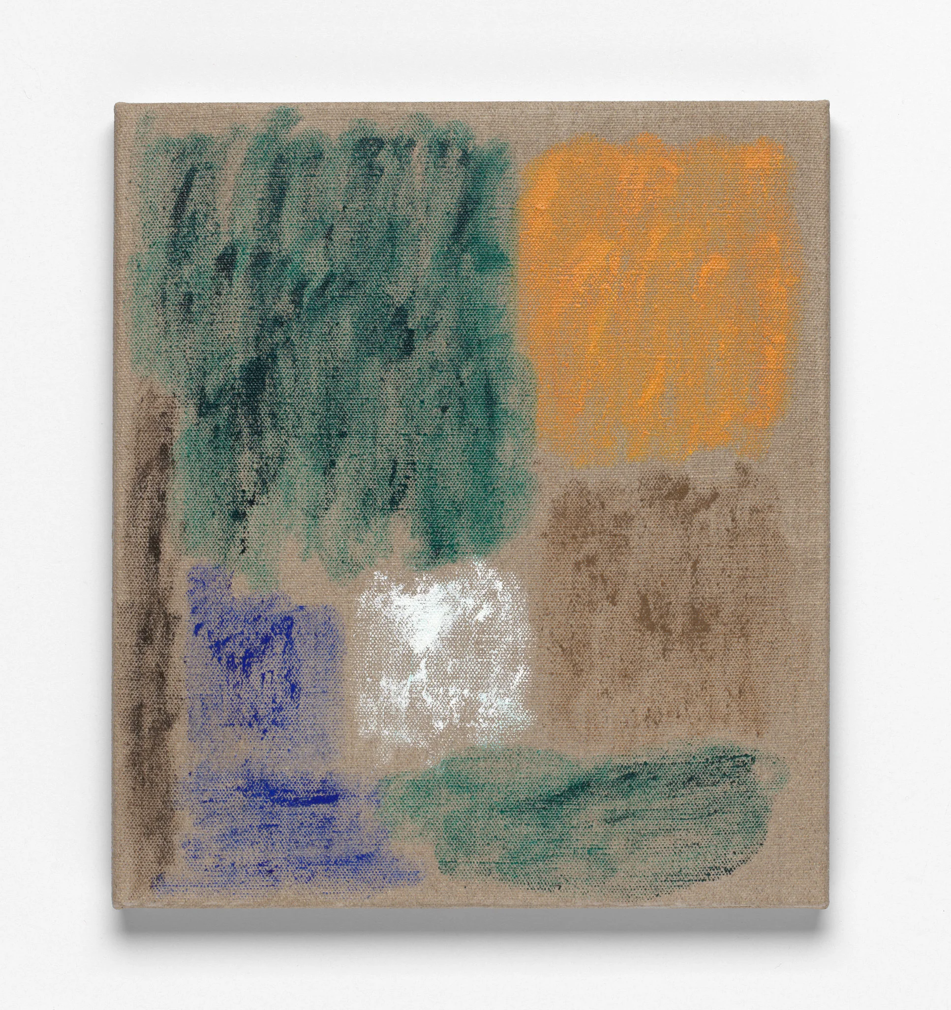 After L’Été 18, Oil on Linen, 46 x 41cm, 2019. Photograph by Matthew Stanton.