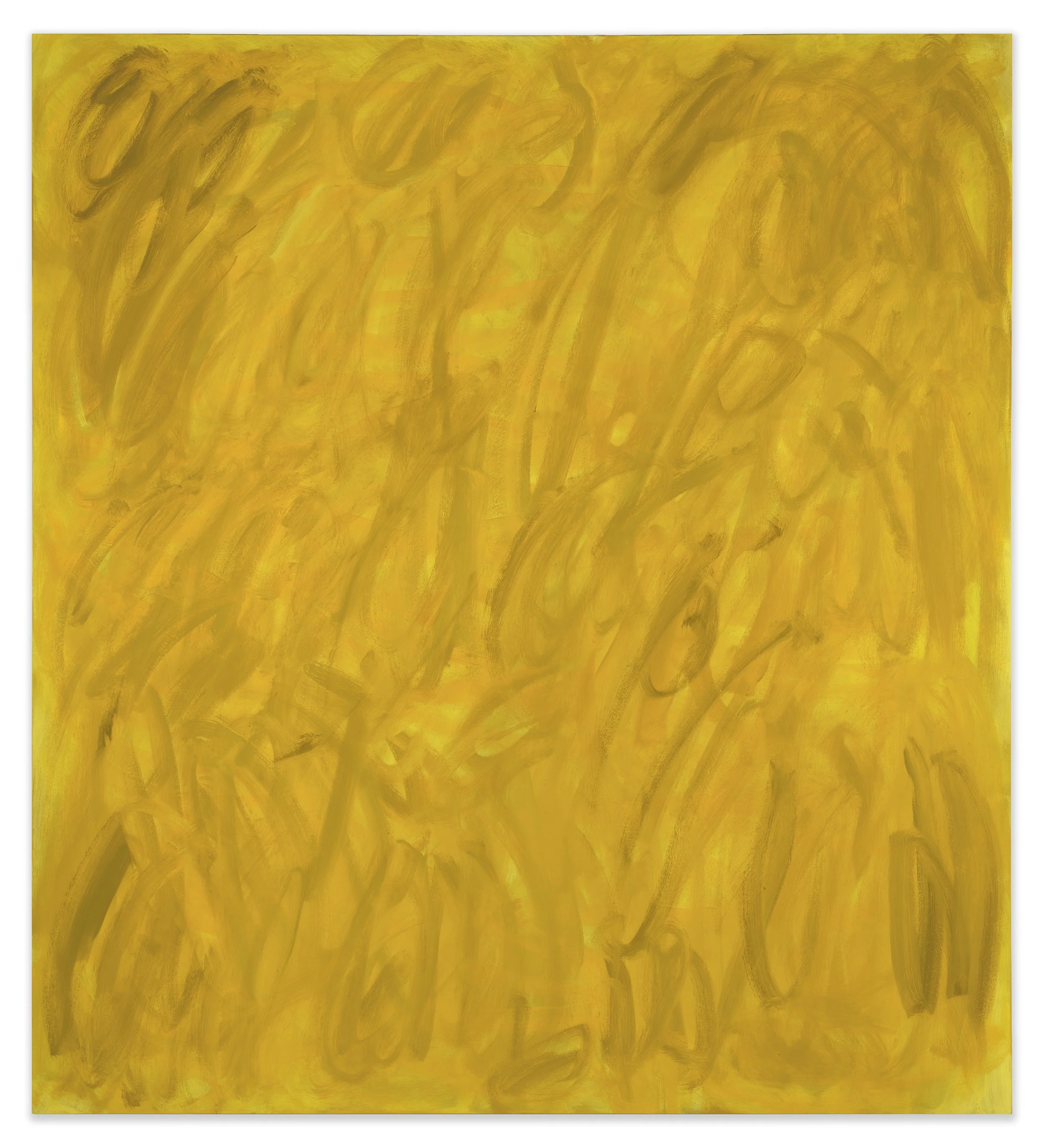 Eleanor Louise Butt. Untitled (entangled fields), 2026, oil on cotton,  215 x 195 cm