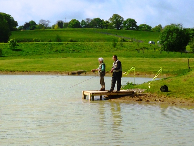Fishing Stag Lake the newly opened water