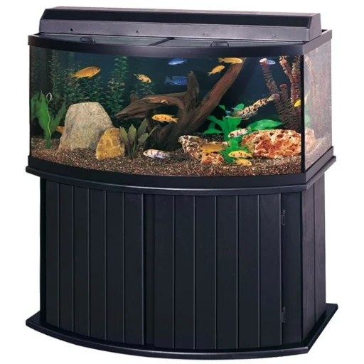 72 Gallon Bowfront Combo