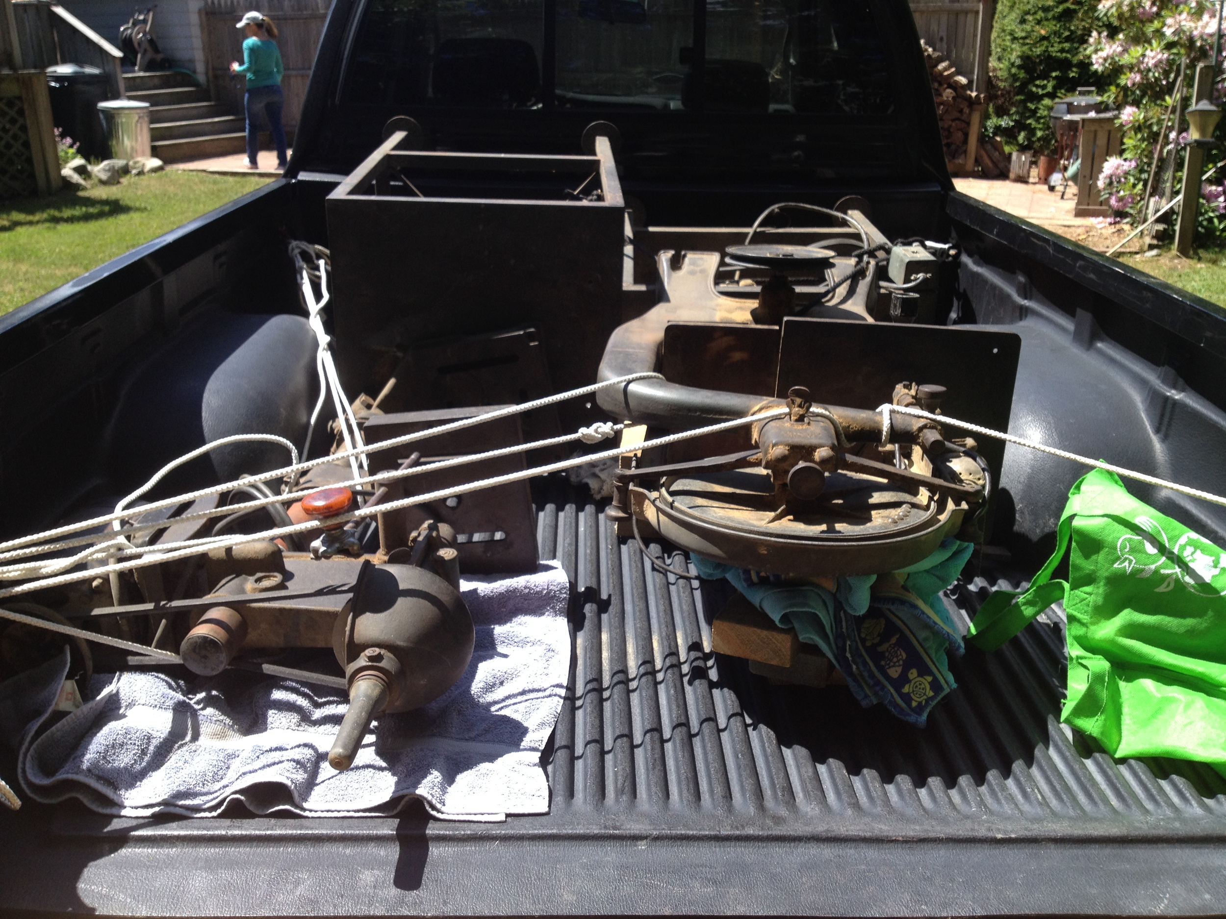  Matching Walker Turner drill press and band saw arriving home. 