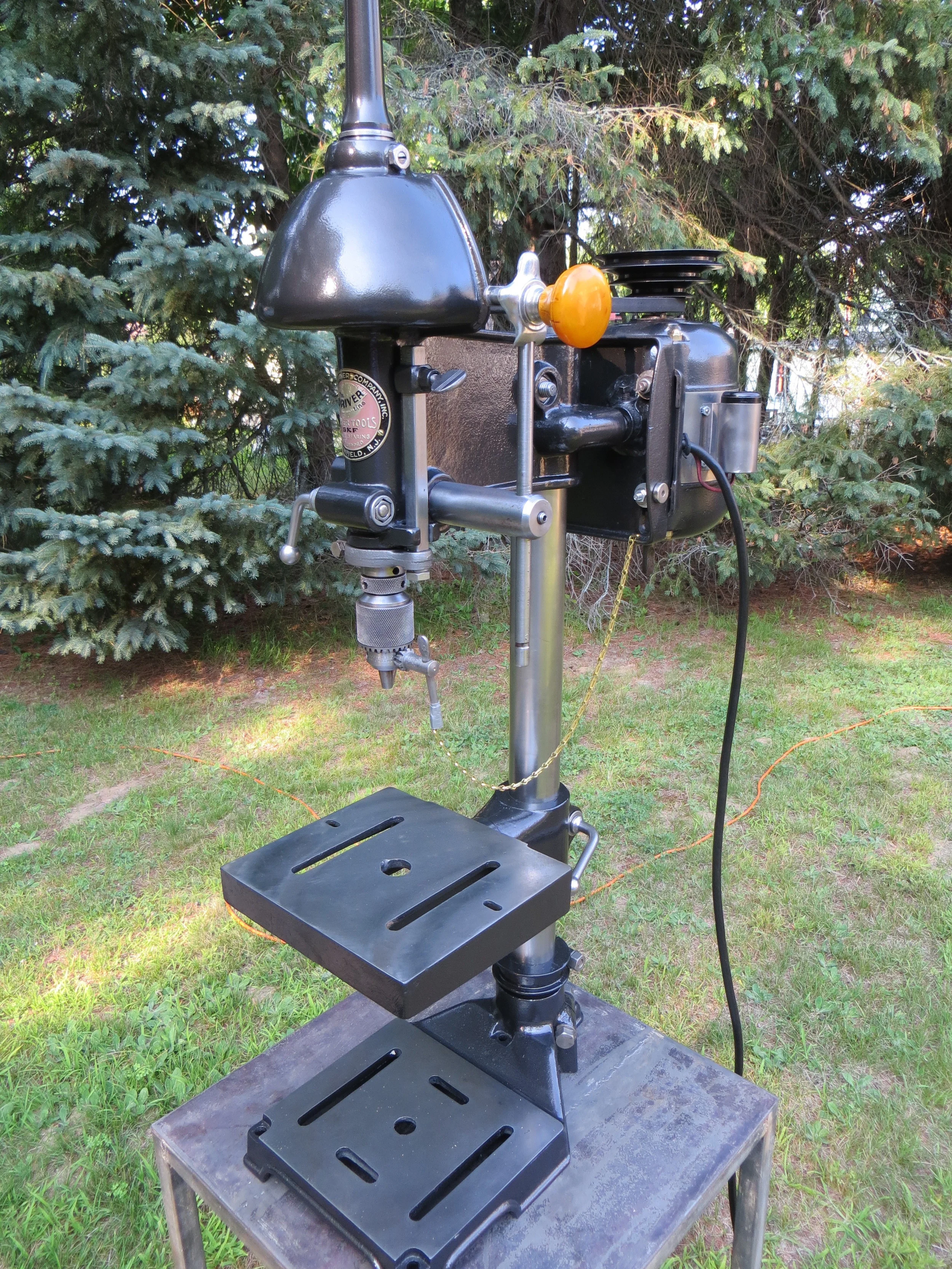 Walker Turner Drill Press Restoration — Shaun M. Gill
