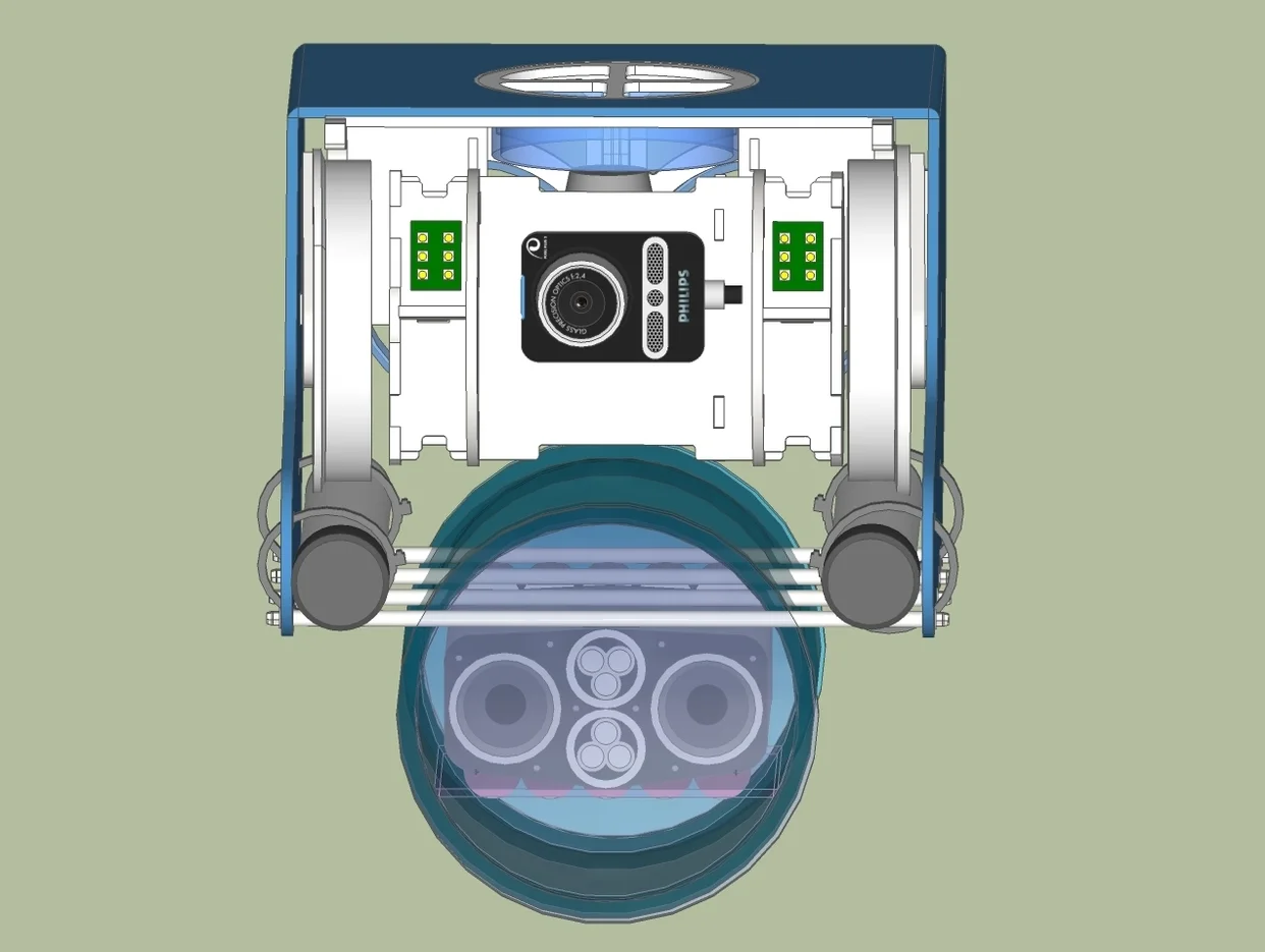  Determining theoretical spatial relationships of the payload helps to make informed decisions about cutting holes in expensive equipment. 