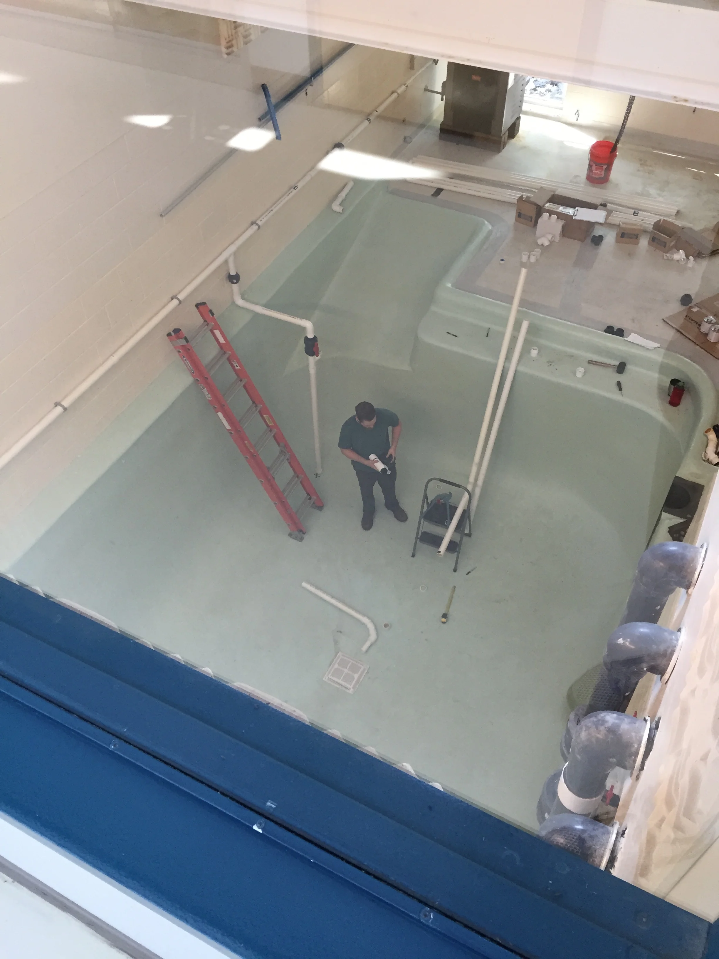 First Vertical Manifold Completed