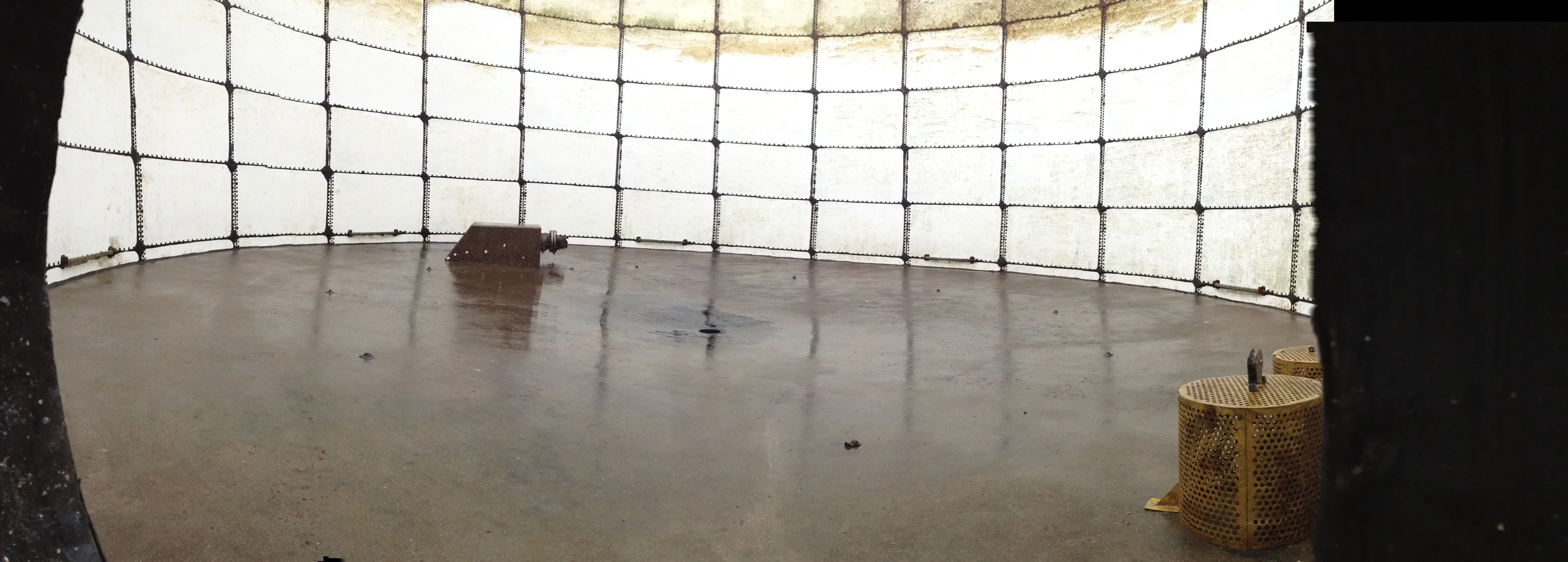 All clean and ready for seawater