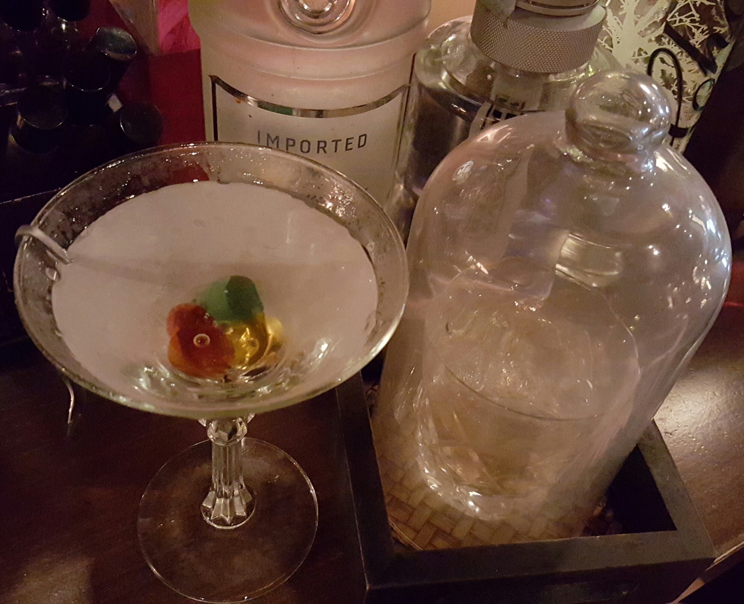 Mondrian e Smoked Martini cocktail