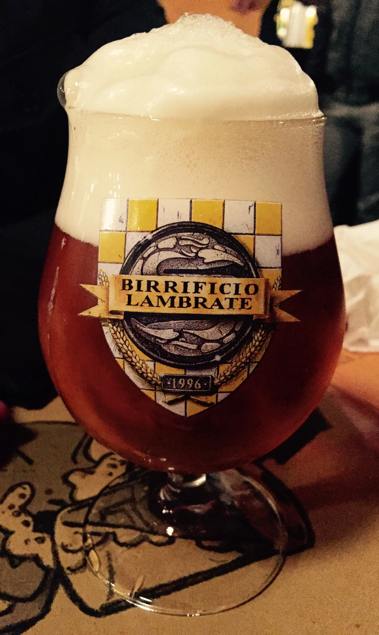 Salta-foss, a Belgian style Tripel at Birrificio Lambrate