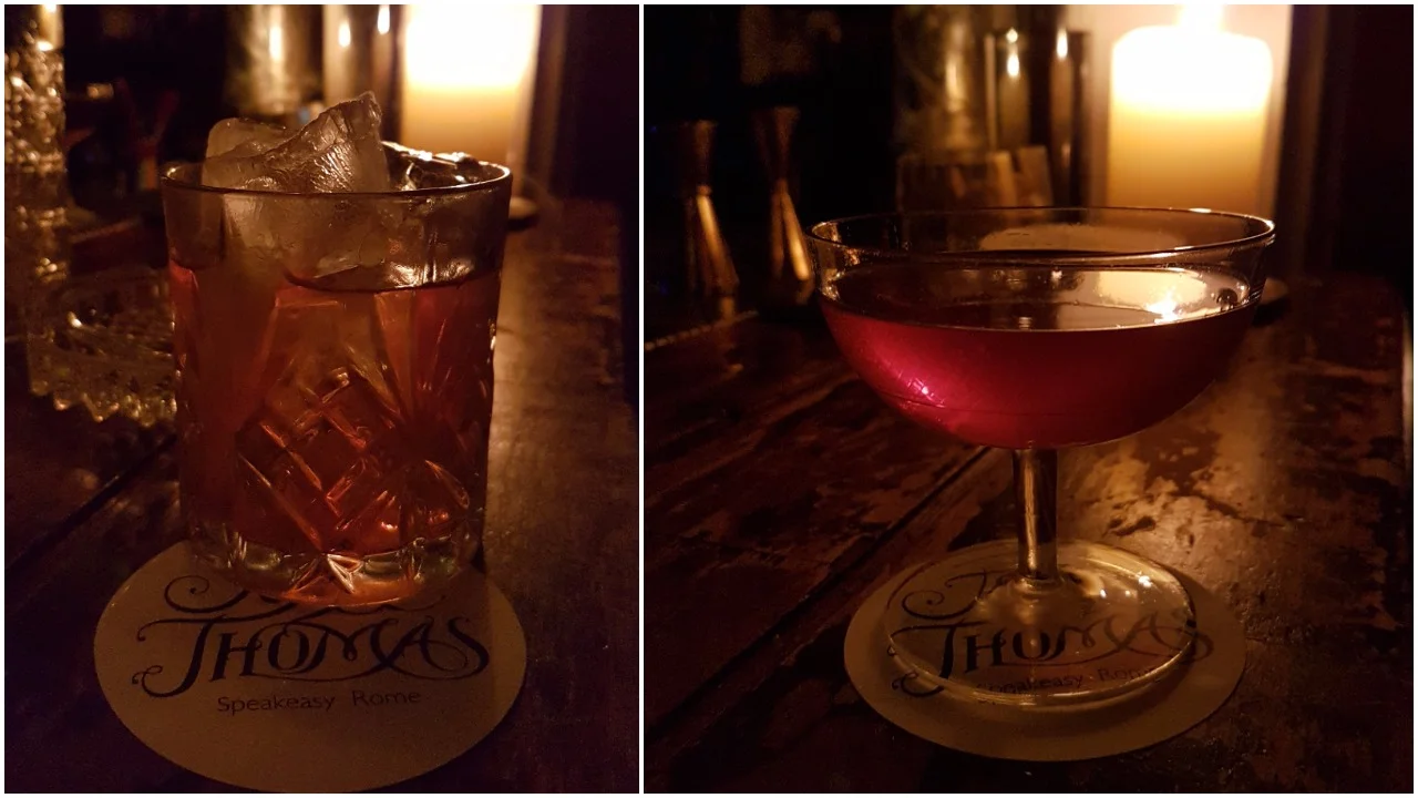Rye Old Fashioned, Pupo's custom made end of the evening cocktail (Johnny walker Black, Lagavulin 8, Antica Formula, Orgeat, Fernet, Benedectine, Angostura)