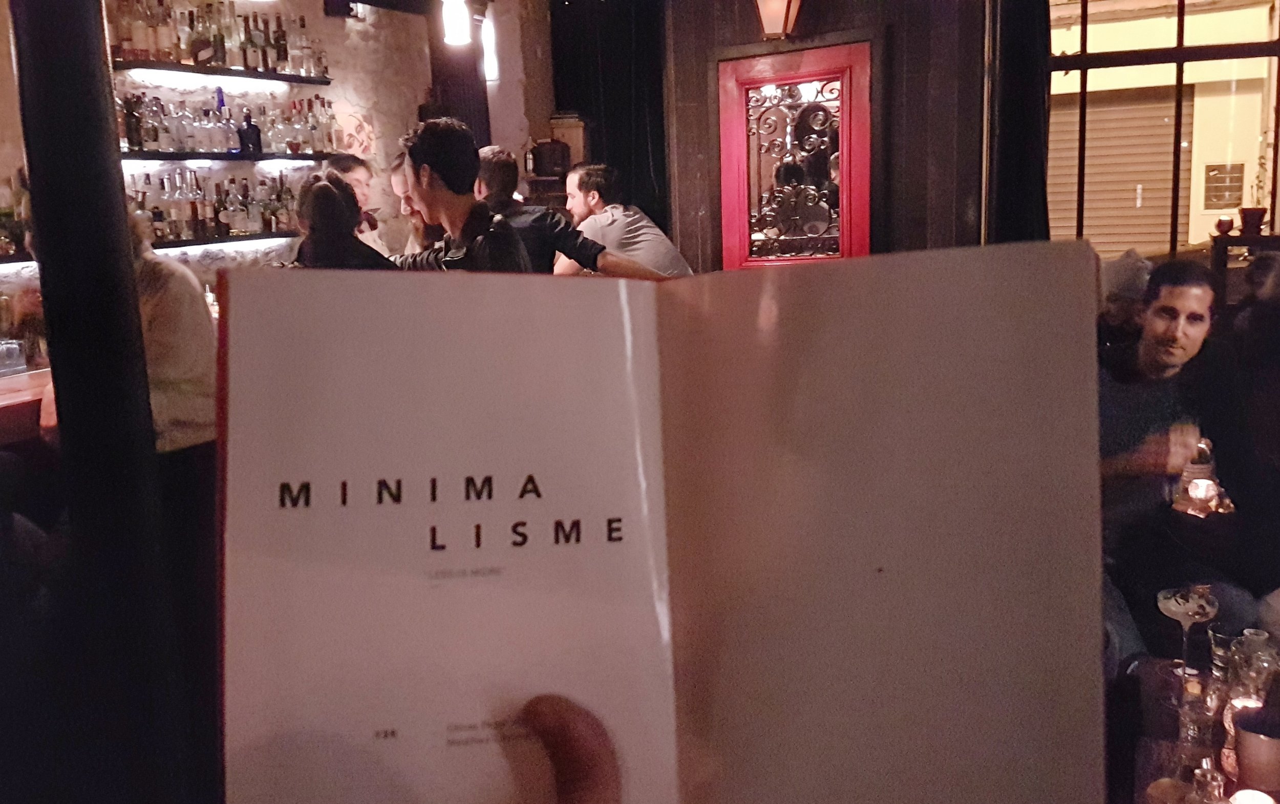 The brilliant architecture menu at the Little Red Door