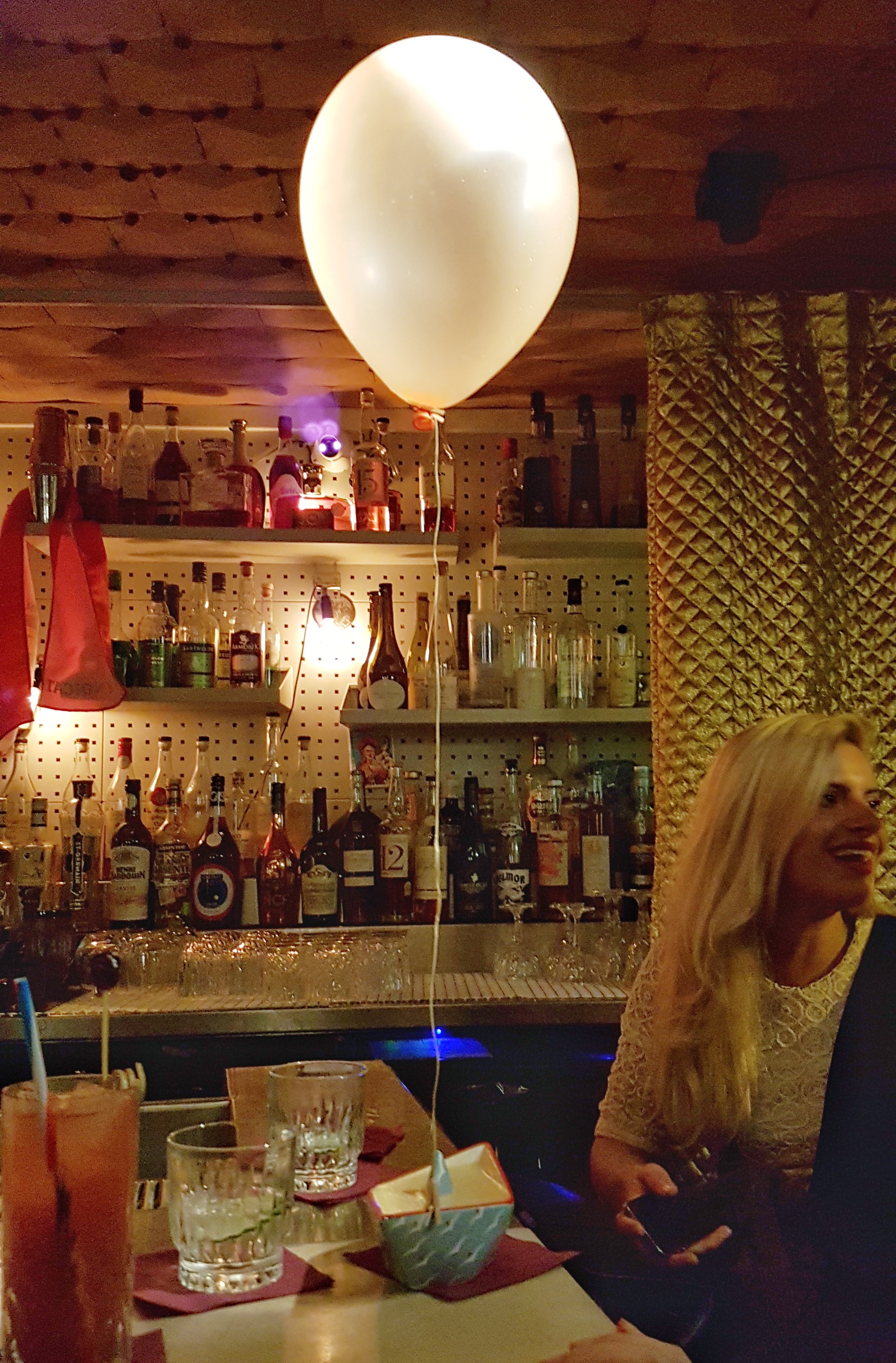 The Danico cocktail and our new friend Ariel