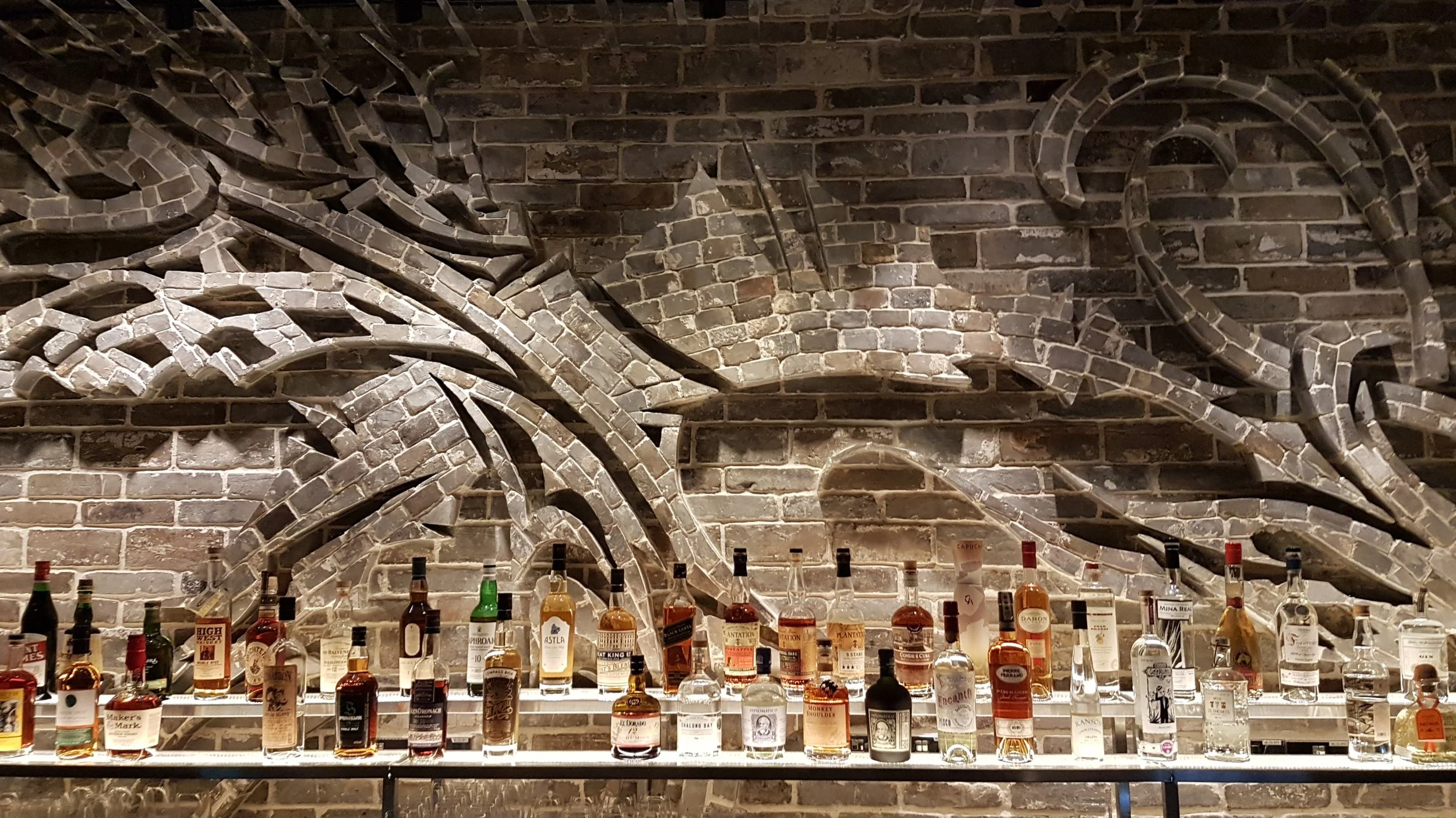 The Dragon at the Members Lounge bar