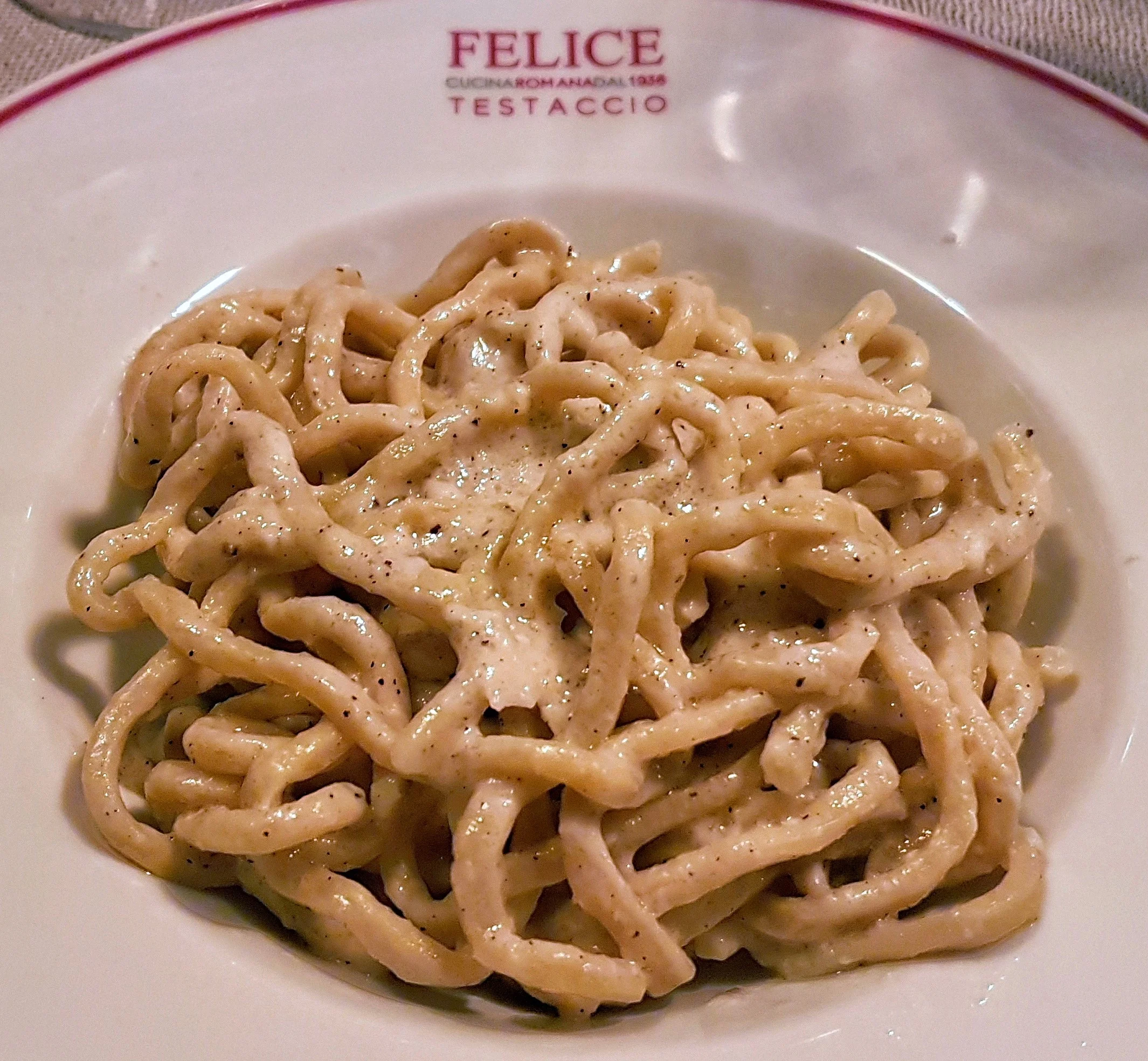 Tonnarelli Cacio e Pepe