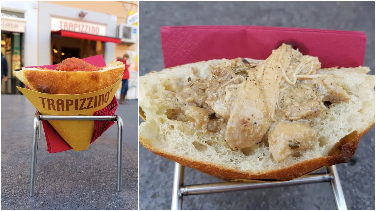 Meatballs and Pollo alla cacciatora