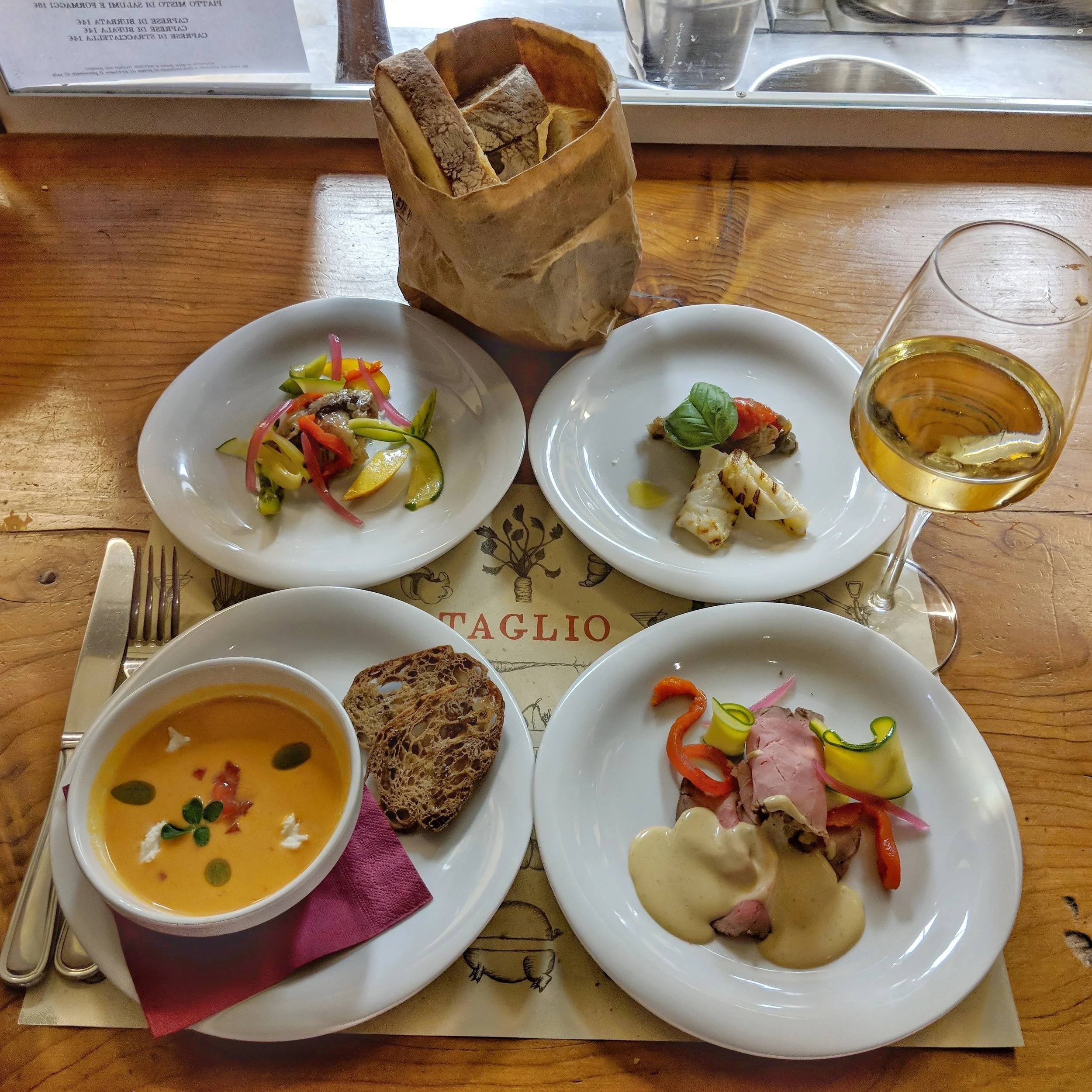 The new aperitivo dishes at Taglio