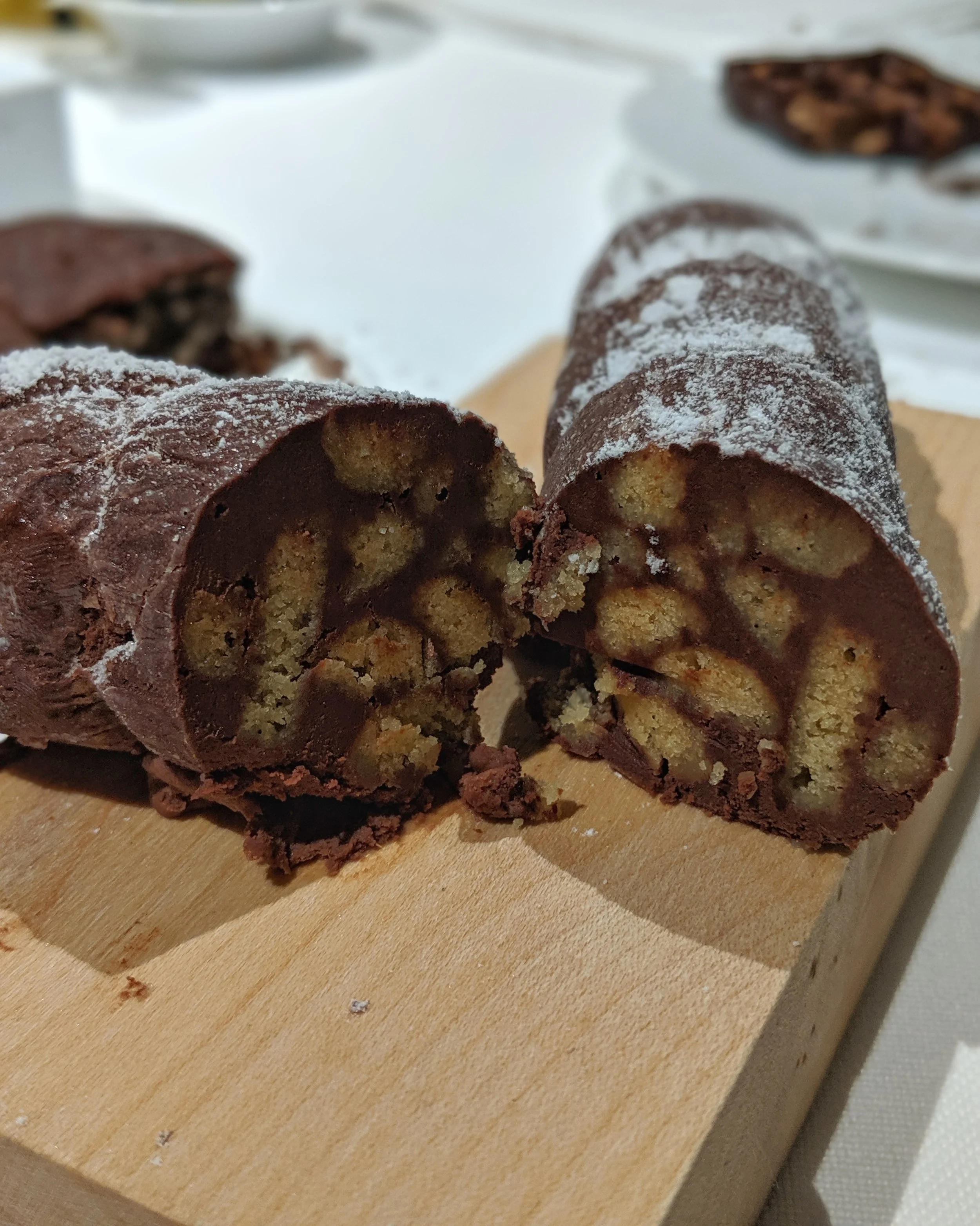 Salame al cioccolato e frutti di bosco (picnic in Val Ferret parte 2)