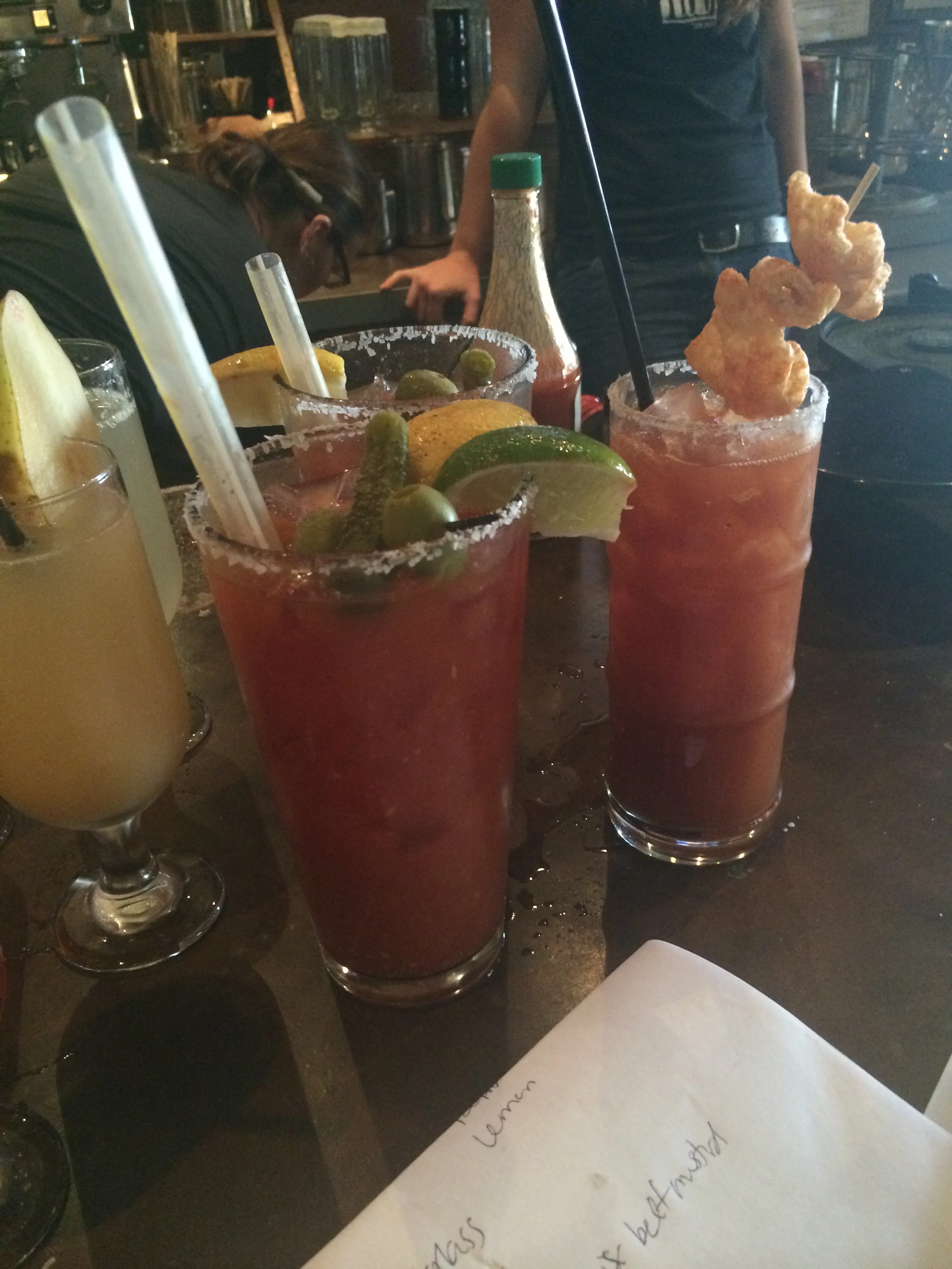 Bloody marys, mimosas, my death 
