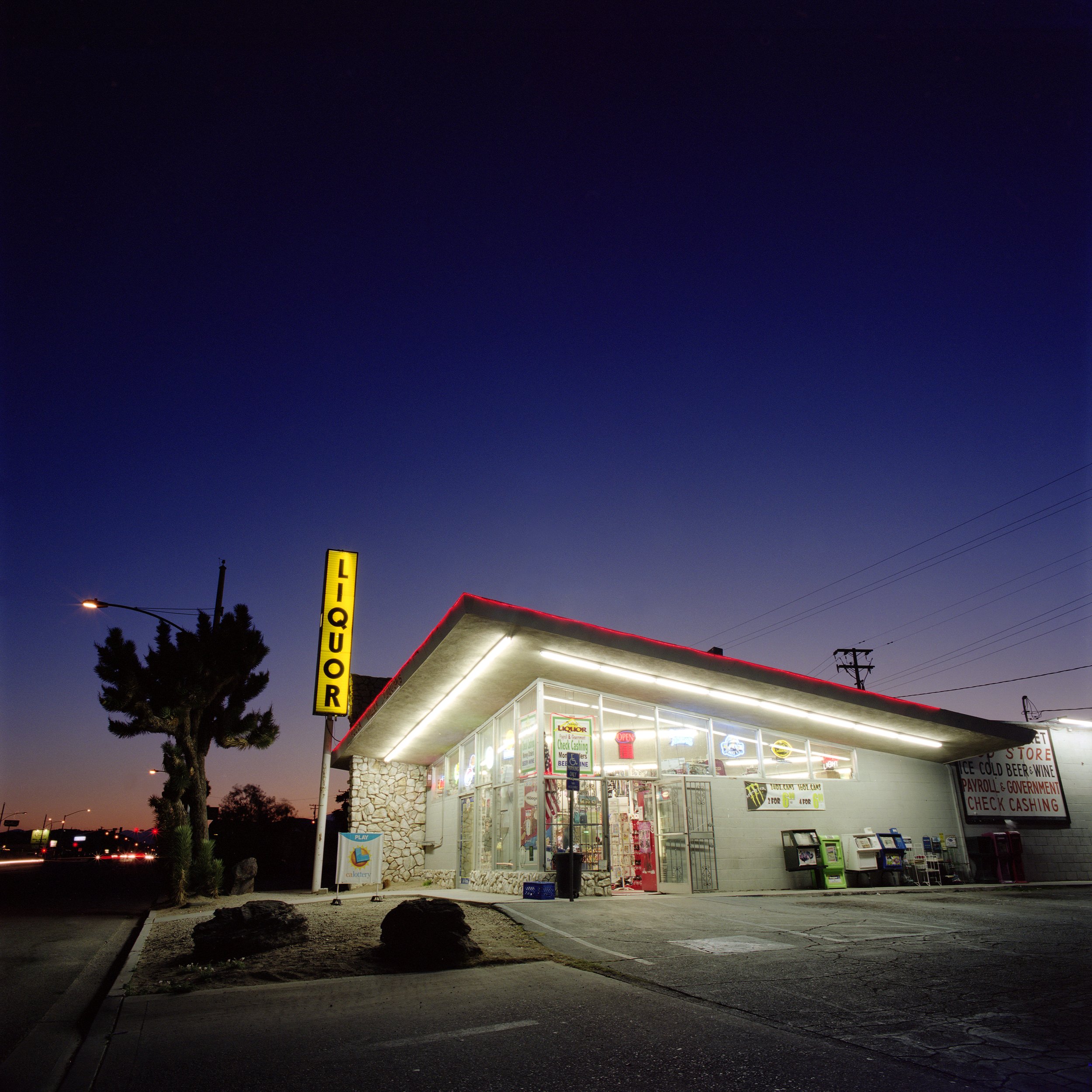   Liquor Store. Yucca Valley. August 13, 2009  