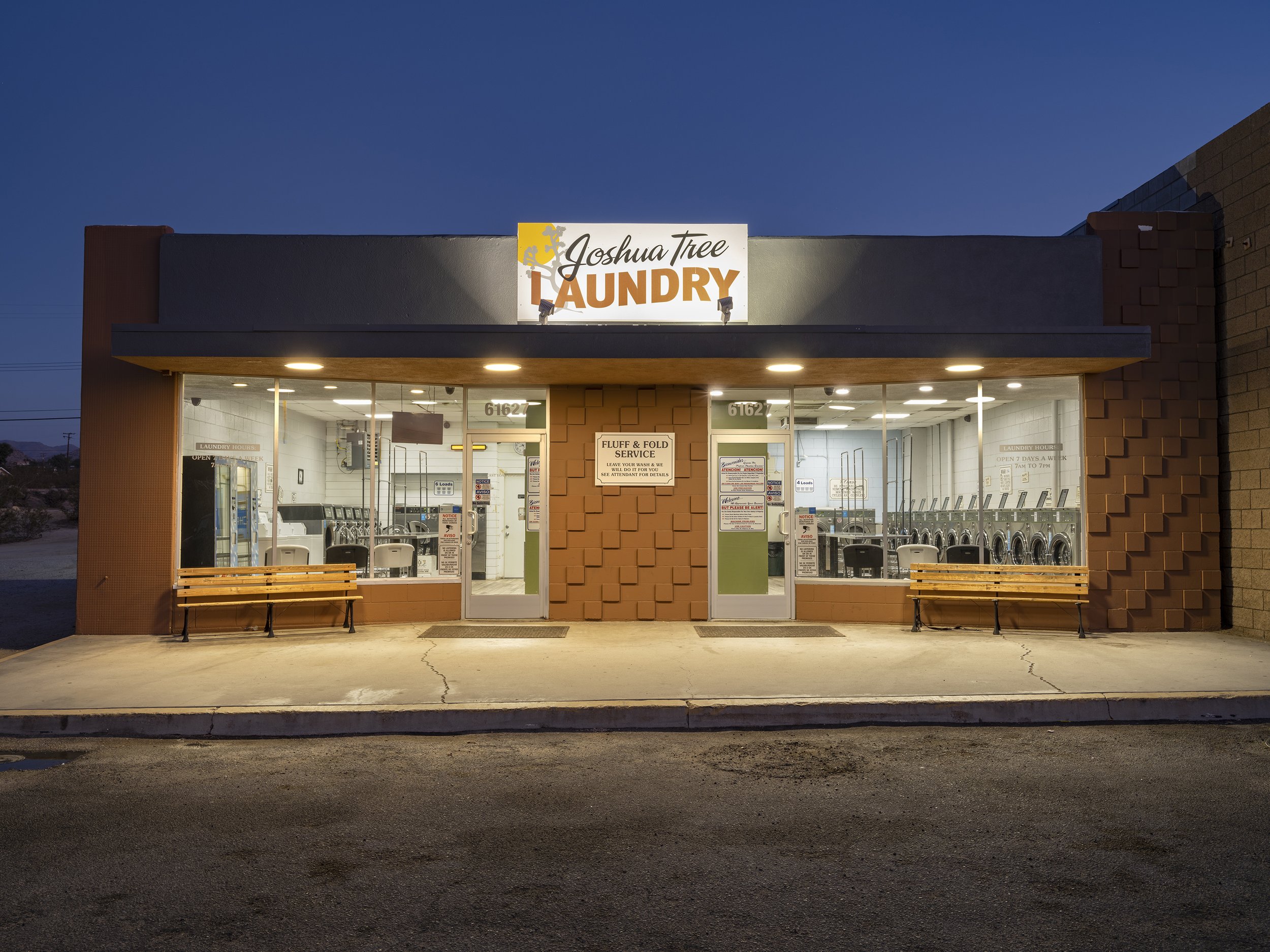   Joshua Tree Laundry. June 28, 2022  