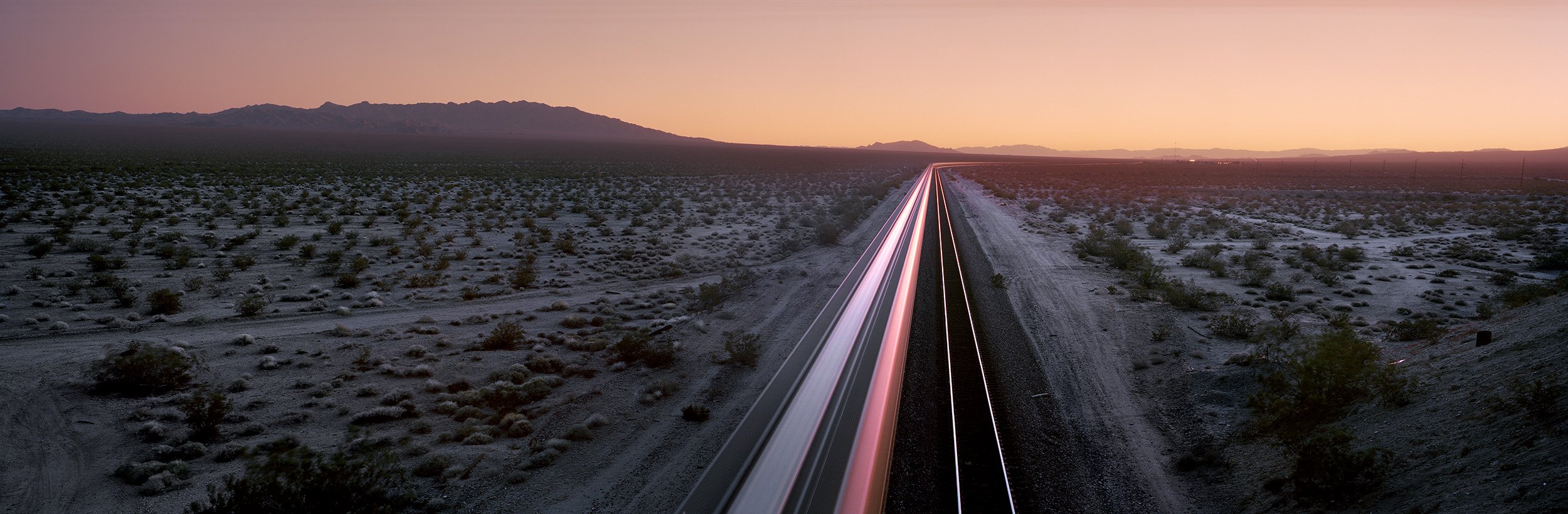  Moving Train. Eastern Mojave. November 25, 2011 