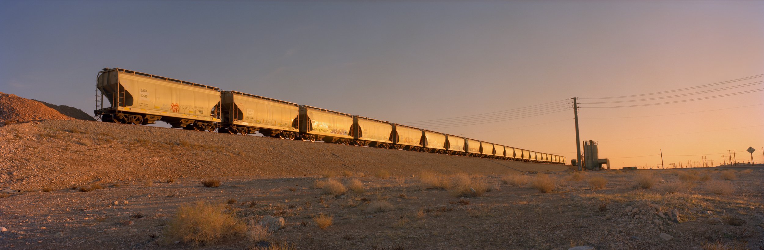   Side Rail. North Las Vegas. February 16, 2010  
