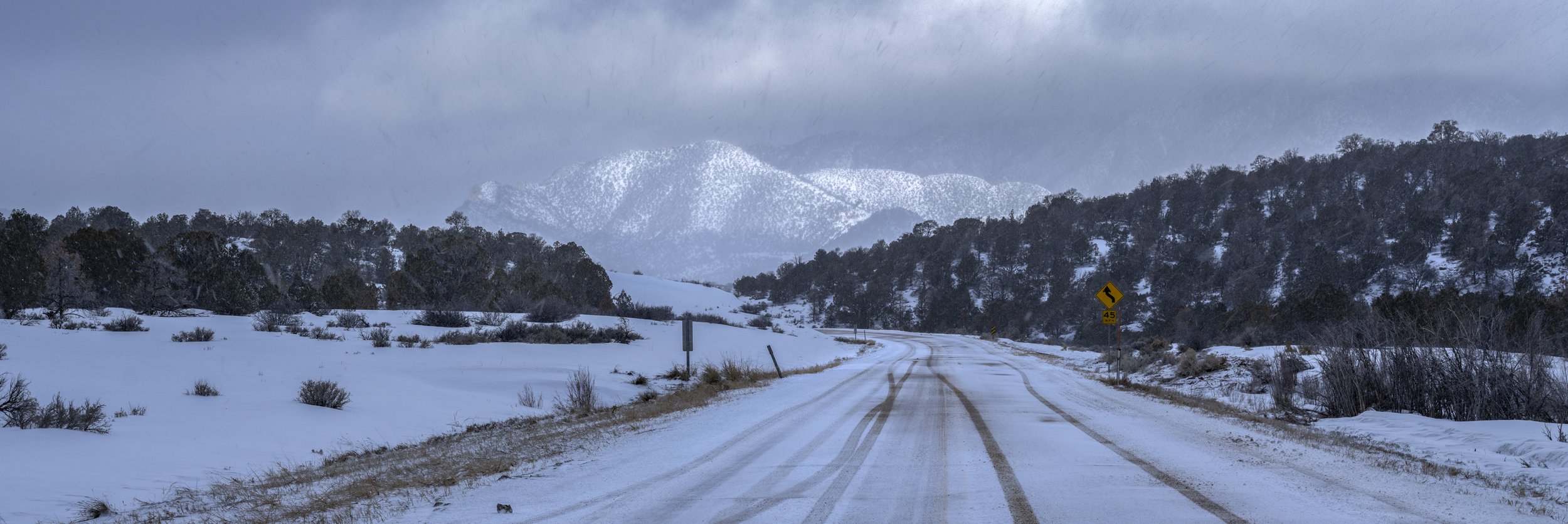   US Highway 6 #2. Nevada. February 24, 2023  
