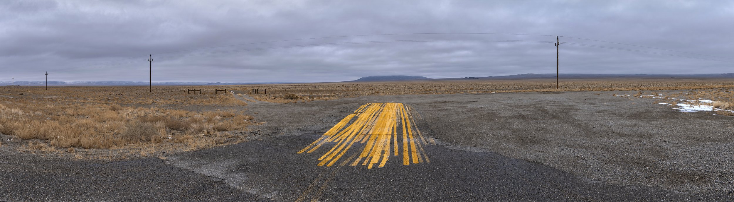   US Highway 6. Tonopah Airfield. December 30, 2022  