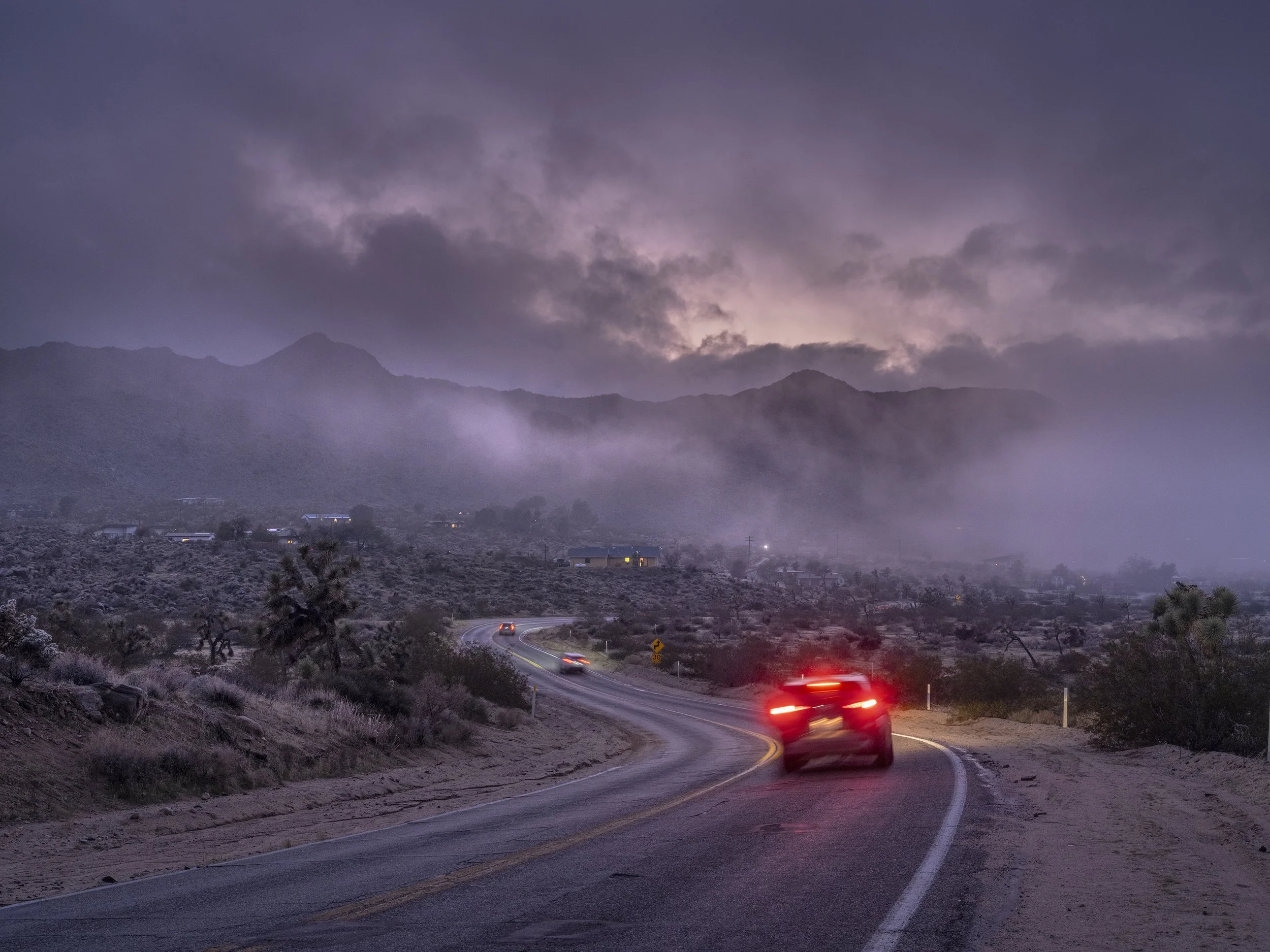 Leaving Joshua Tree. January 1, 2026