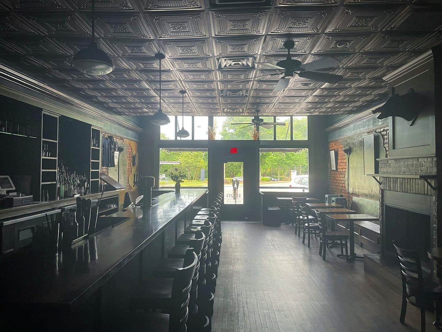 Rainy day ready 🌧️ Open at 5 🍸