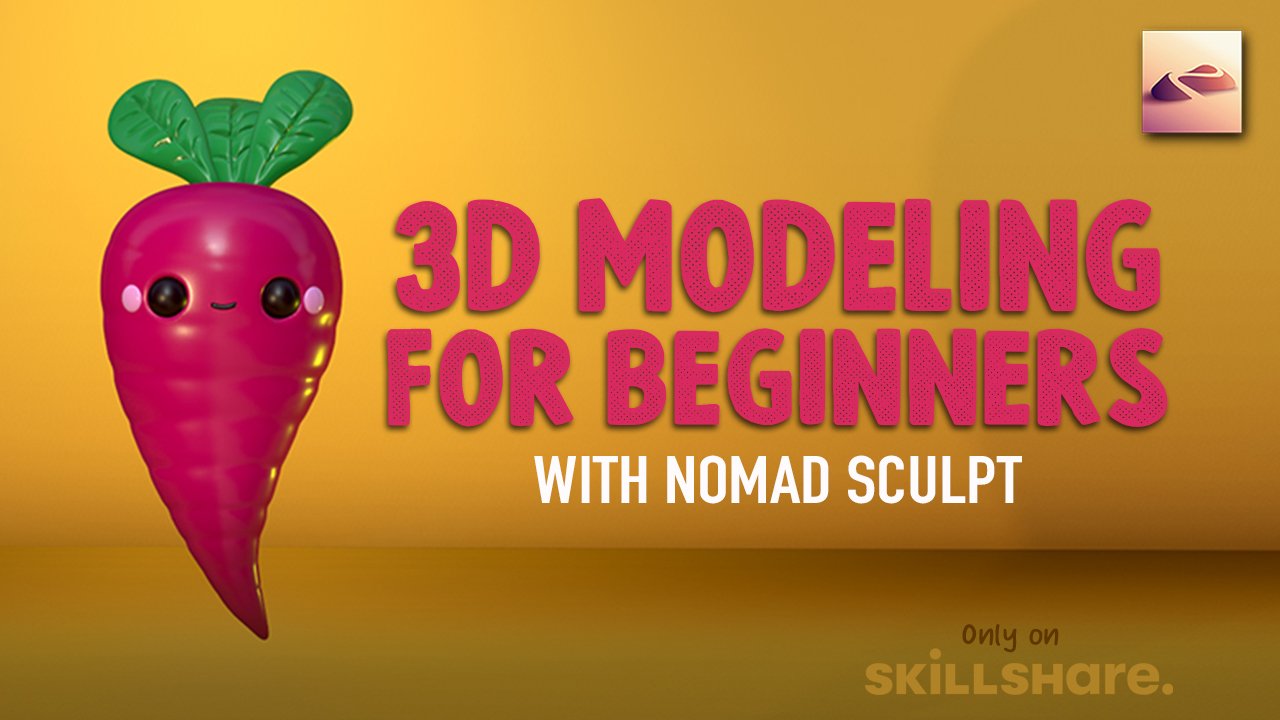O curso de cachorro quente 3D com Nomad Sculpt, Dave Reed