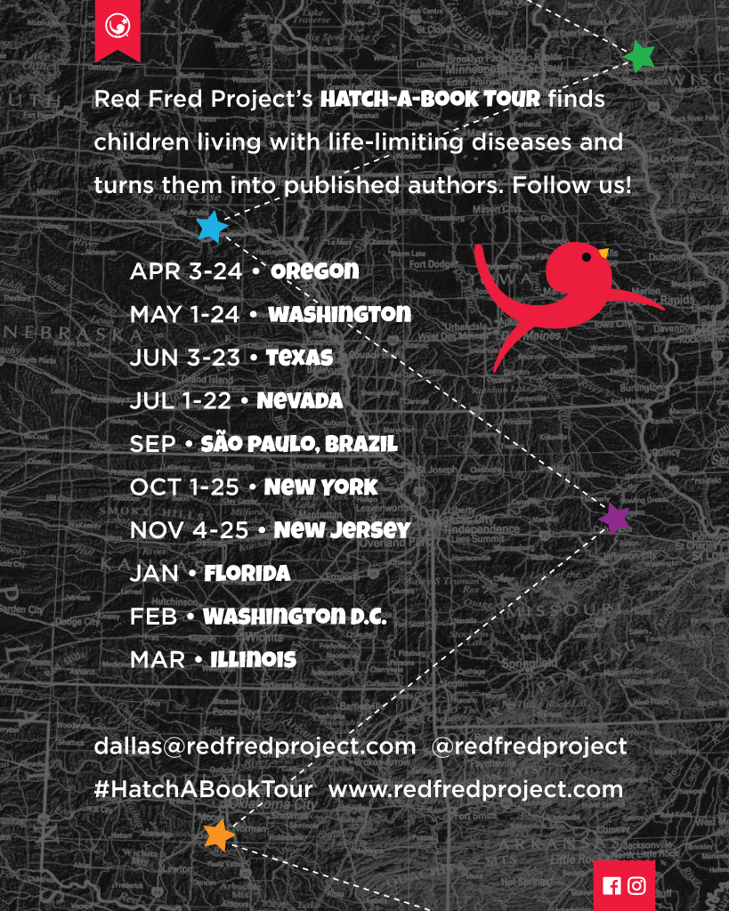 Tour dates and states.