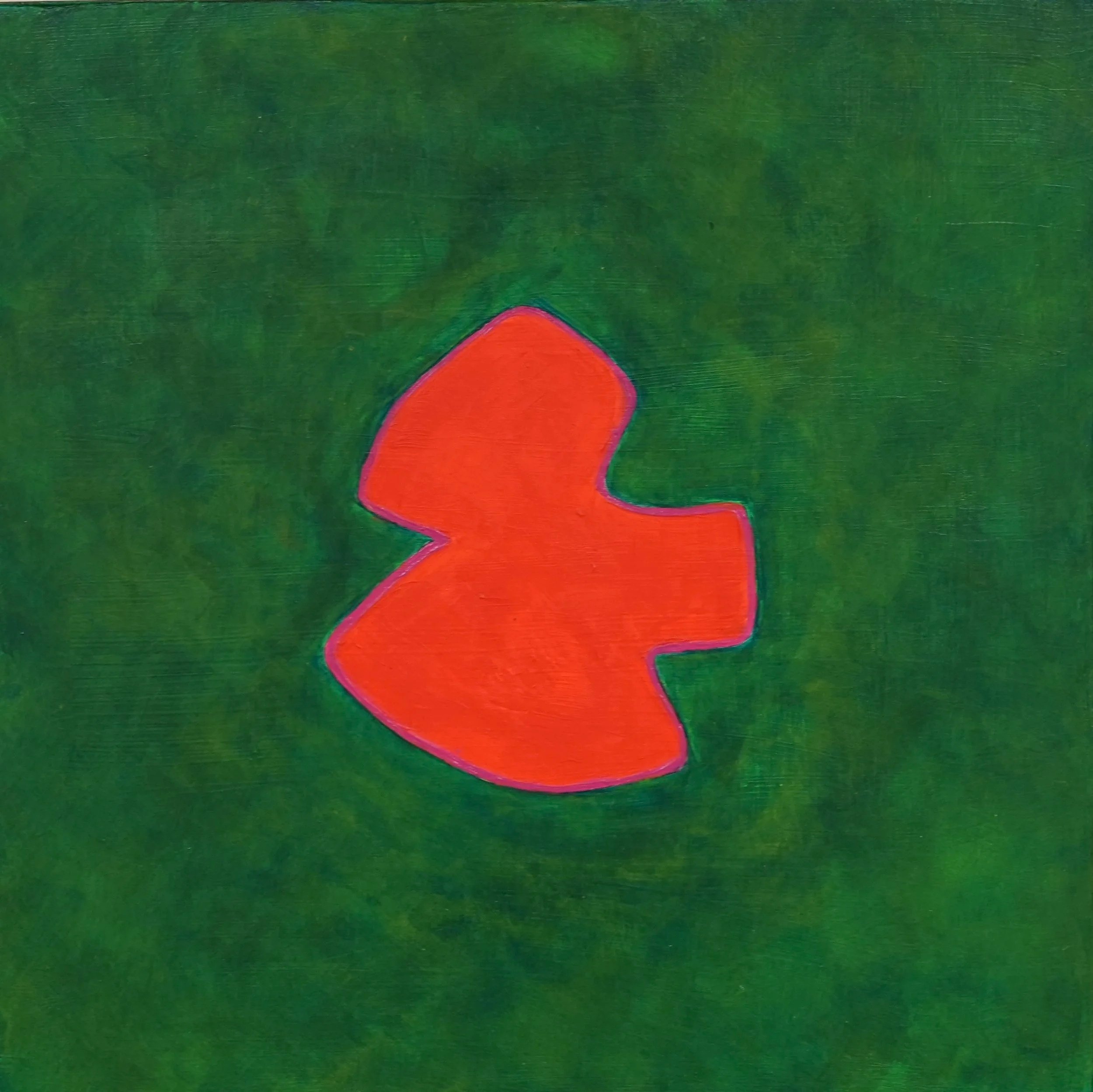 Painting of Color 12"x12"Acrylic on Wood Panel