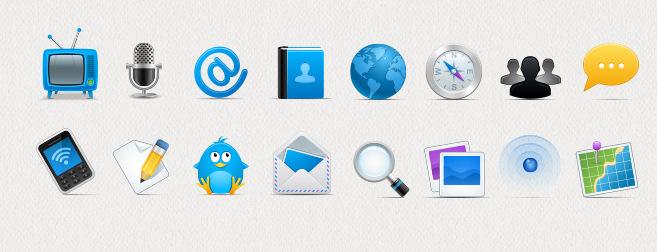 Social Media Icon Set