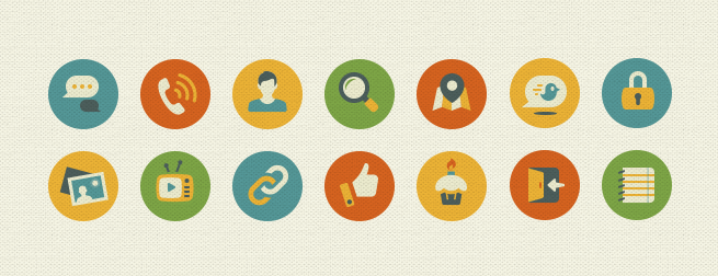 Social Networking Icon Set