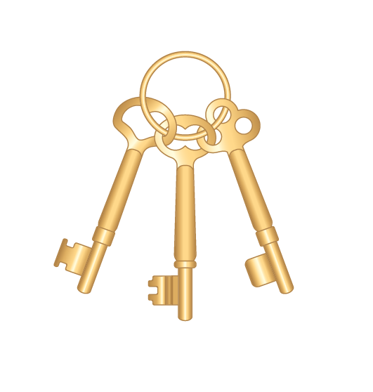 Three Keys Logo