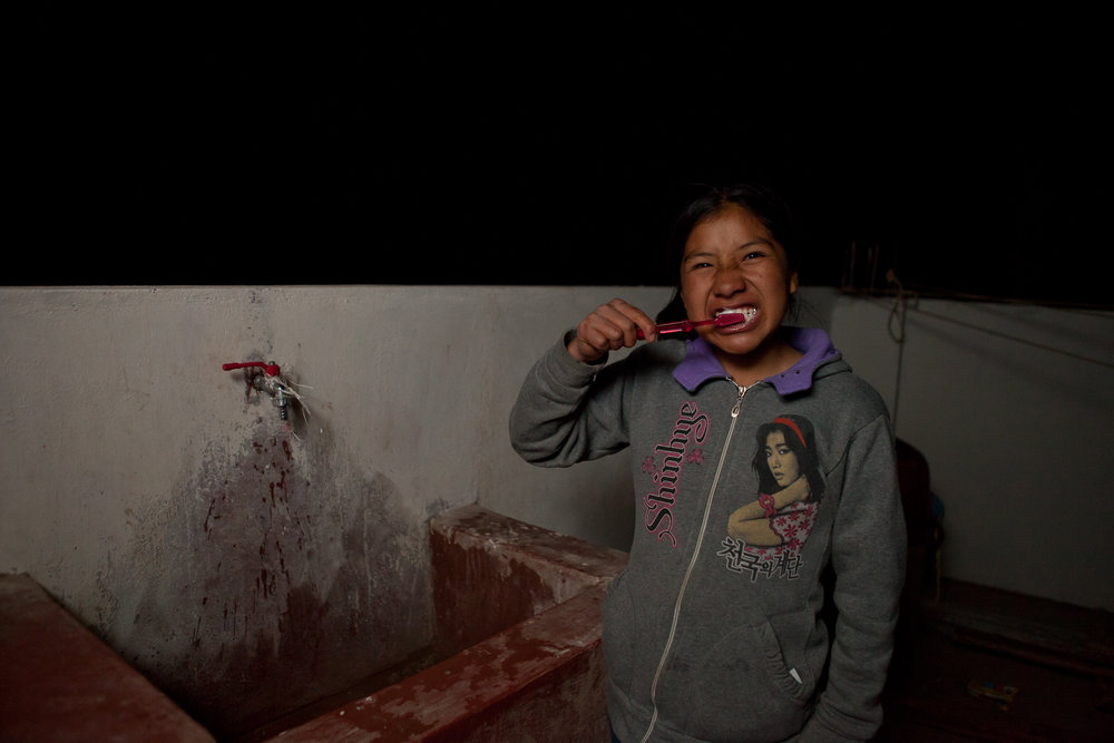  9 pm: To round off the day, the girls finish their nightly toilette, including tooth brushing, hair brushing, and showers for half the girls. The students go to bed around 10 pm, ready to wake up and do it all over again the next day.  