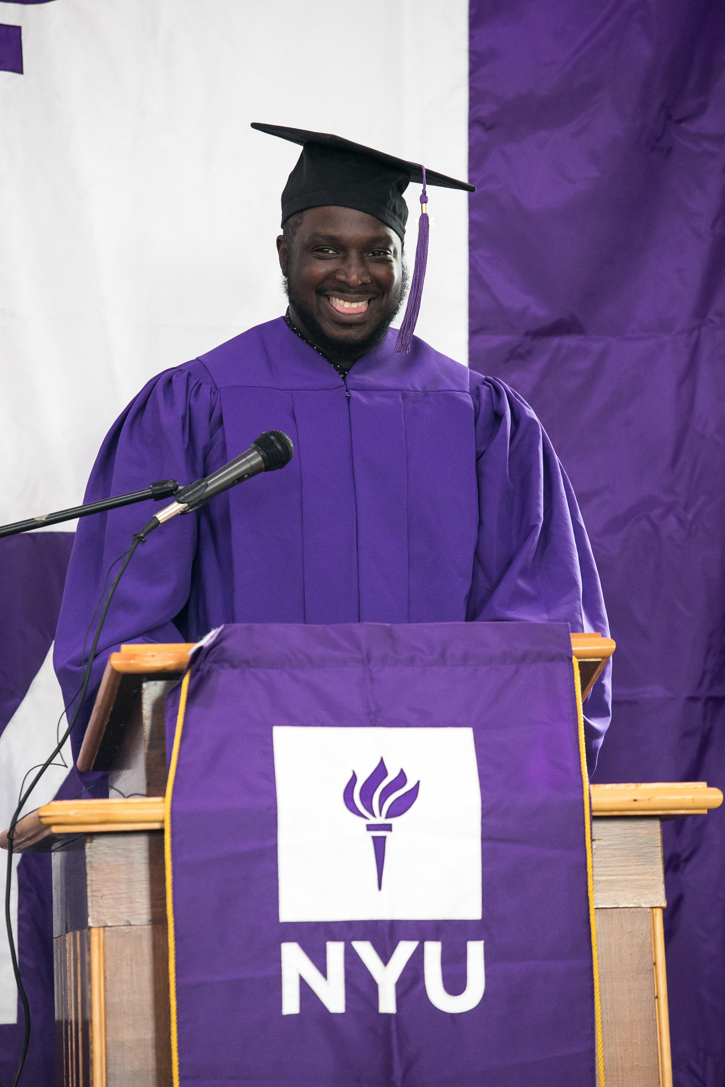  “It feels excellent to graduate,” Ryan said to a reporter from the  Washington Square News . “It’s an honor, NYU, the best college in the state. I feel like a king. I feel like a champ. I feel like a winner.” 