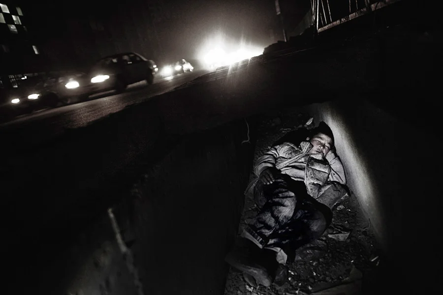 Kabul is rife with homeless children. 12-year-old Hassan was sent to Kabul from Bamyan Province to work and get money for his family. He ended up sleeping in the sewers.