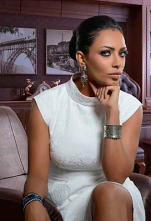 HRH Sheikha Bashayer Al Sabah, Image by Kuwait Fashion Week, (with the permission to use from Vanessa Abirached) 