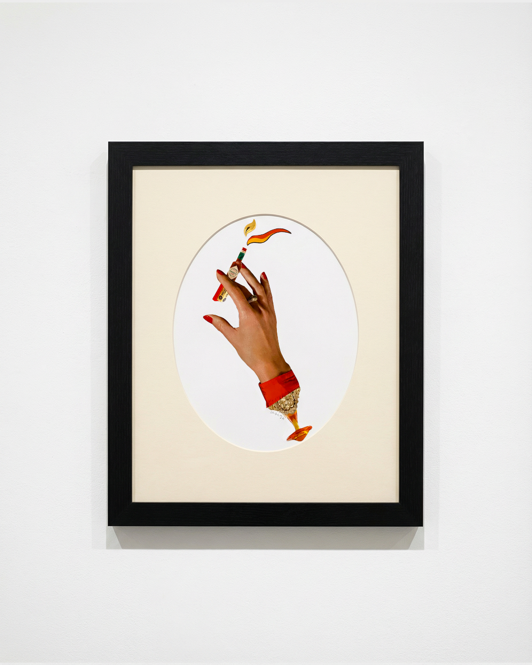 Original Collage - She's A Scorcher