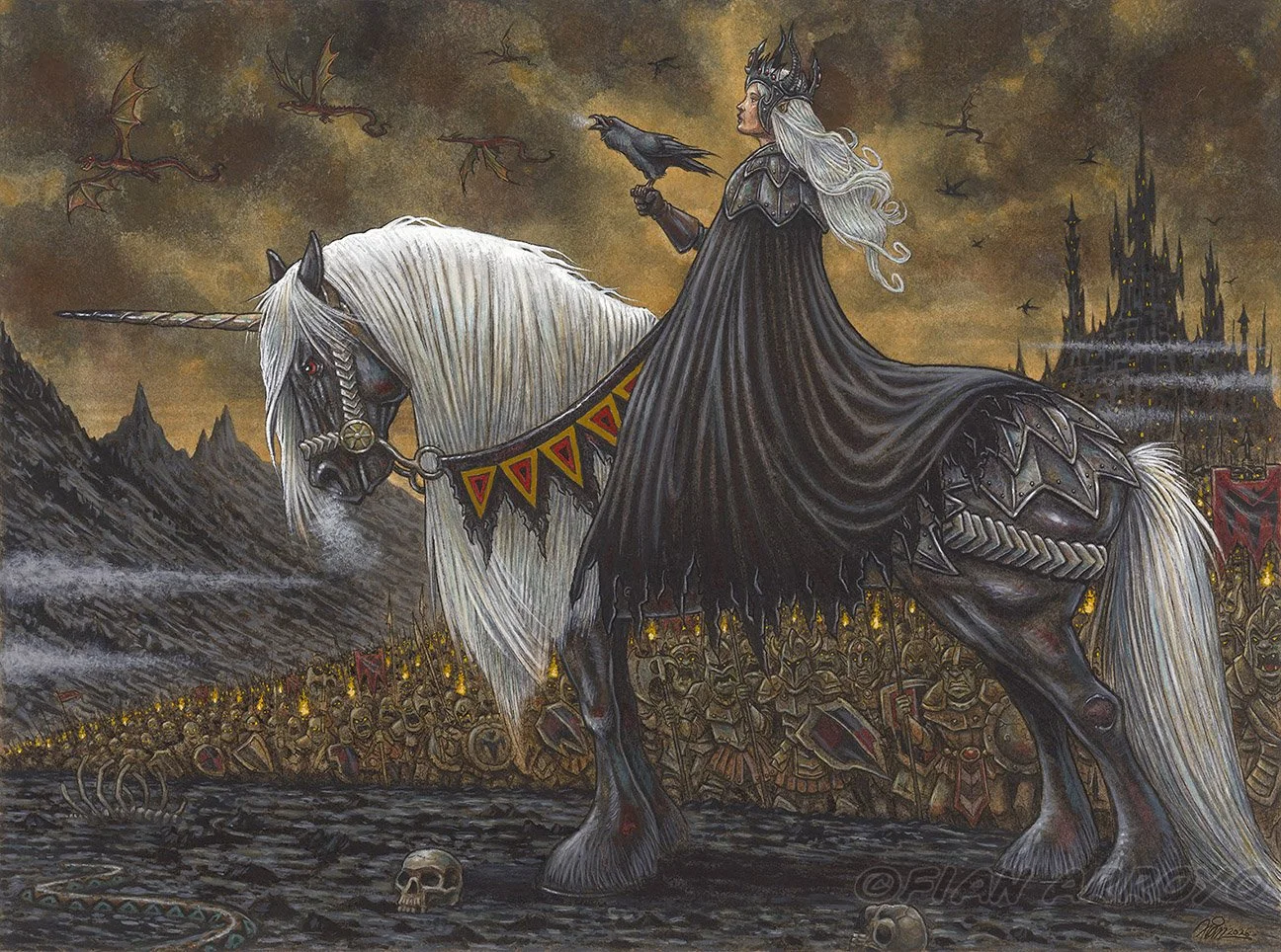  March Of The Black Queen  ©2026 Fian Arroyo 