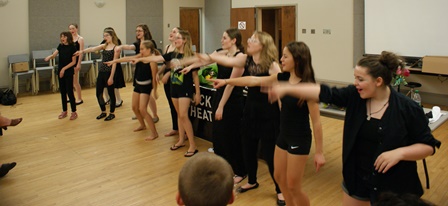 One last camp chant Photo credit: Kelsey Van Blarcom