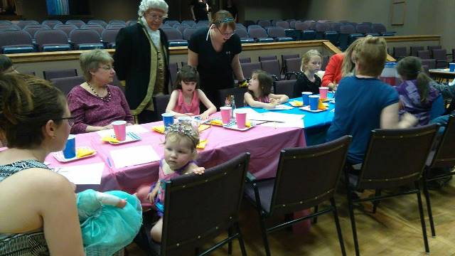A photo from our first Prince and Princess Tea this past weekend!